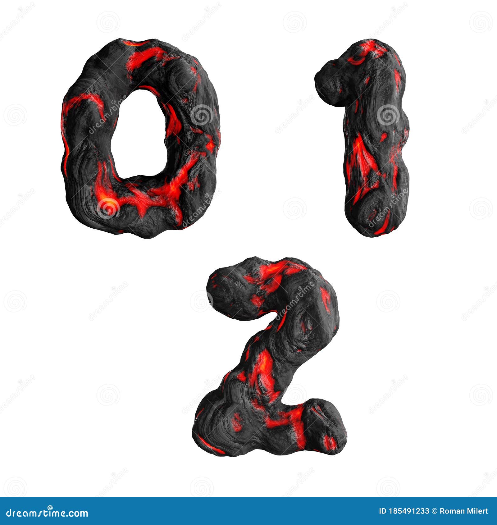 Hot lava letter alphabet stock illustration. Illustration of earth
