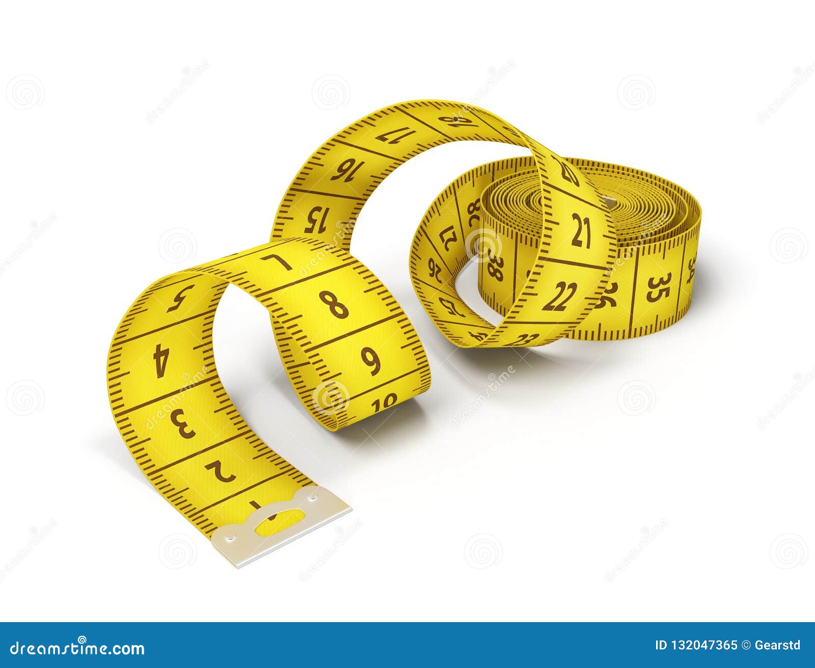 Tailors Measure Tape with 3 Metal End - Inches & Centimetres