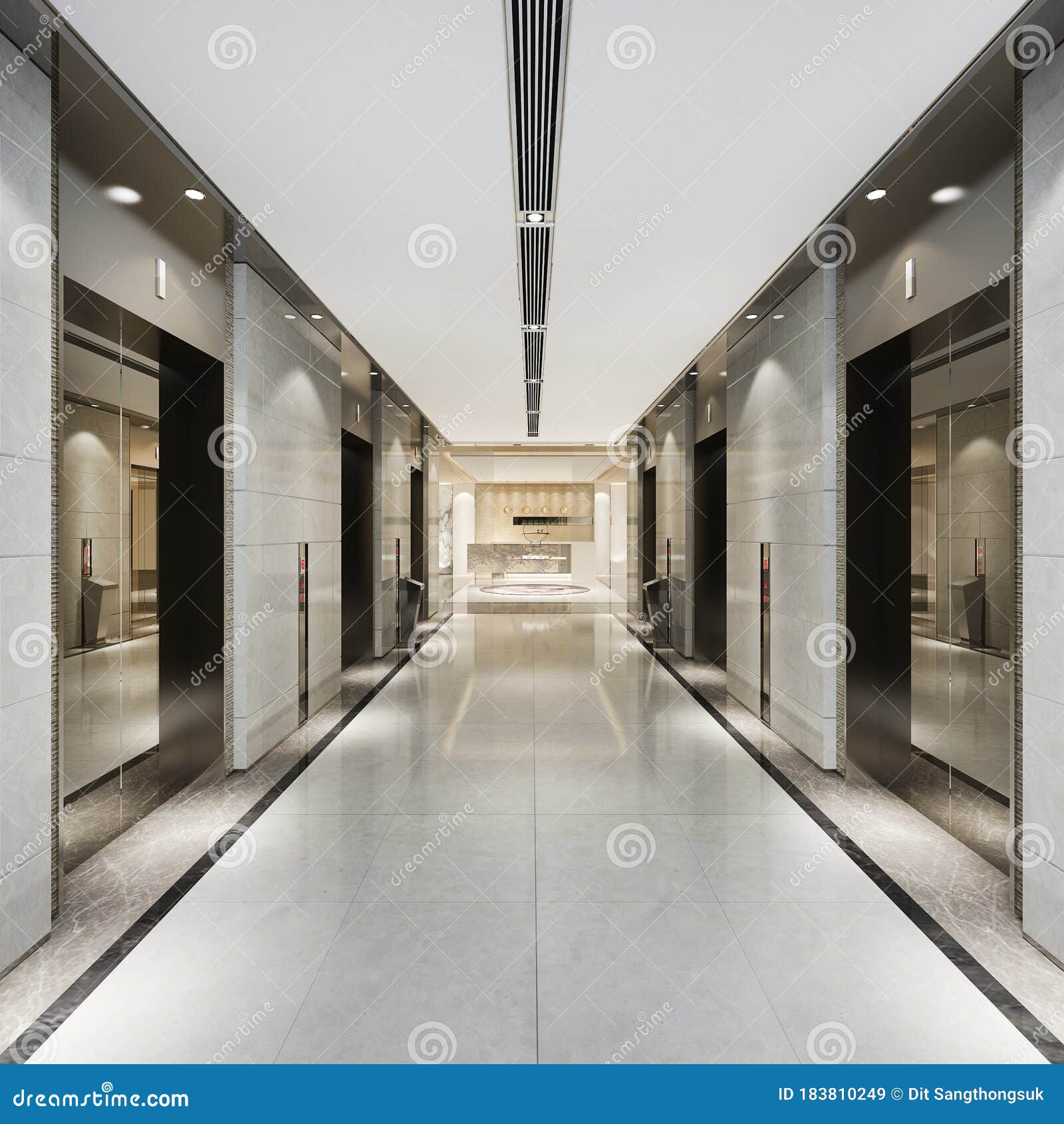 elevator lobby contemporary