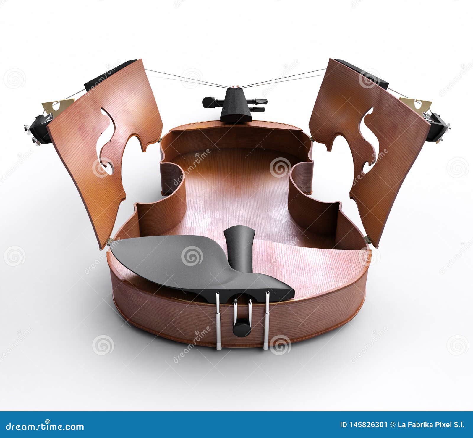 open-violin-stock-illustration-illustration-of-music-145826301