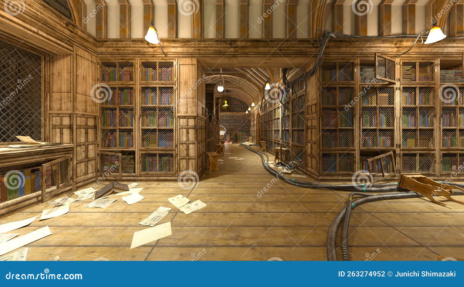 3d rendering of the reference room