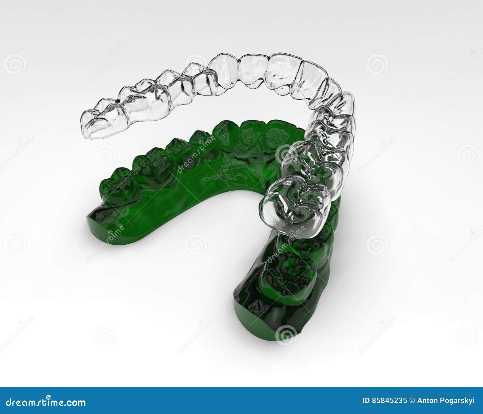 overschreden Bot Penelope 3D rendering teeth stock illustration. Illustration of decorative - 85845235