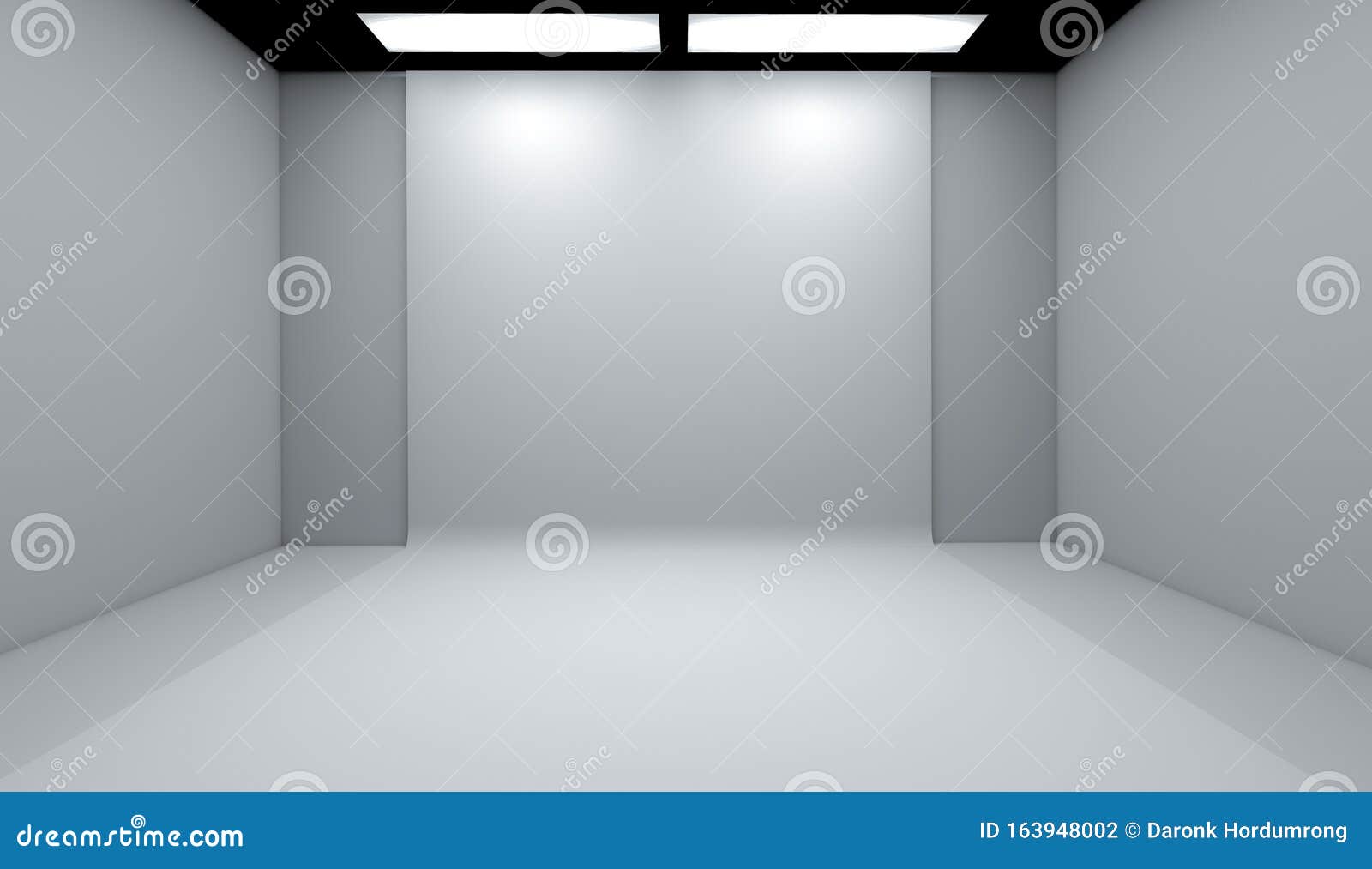 template mockup,realistic gray studio room