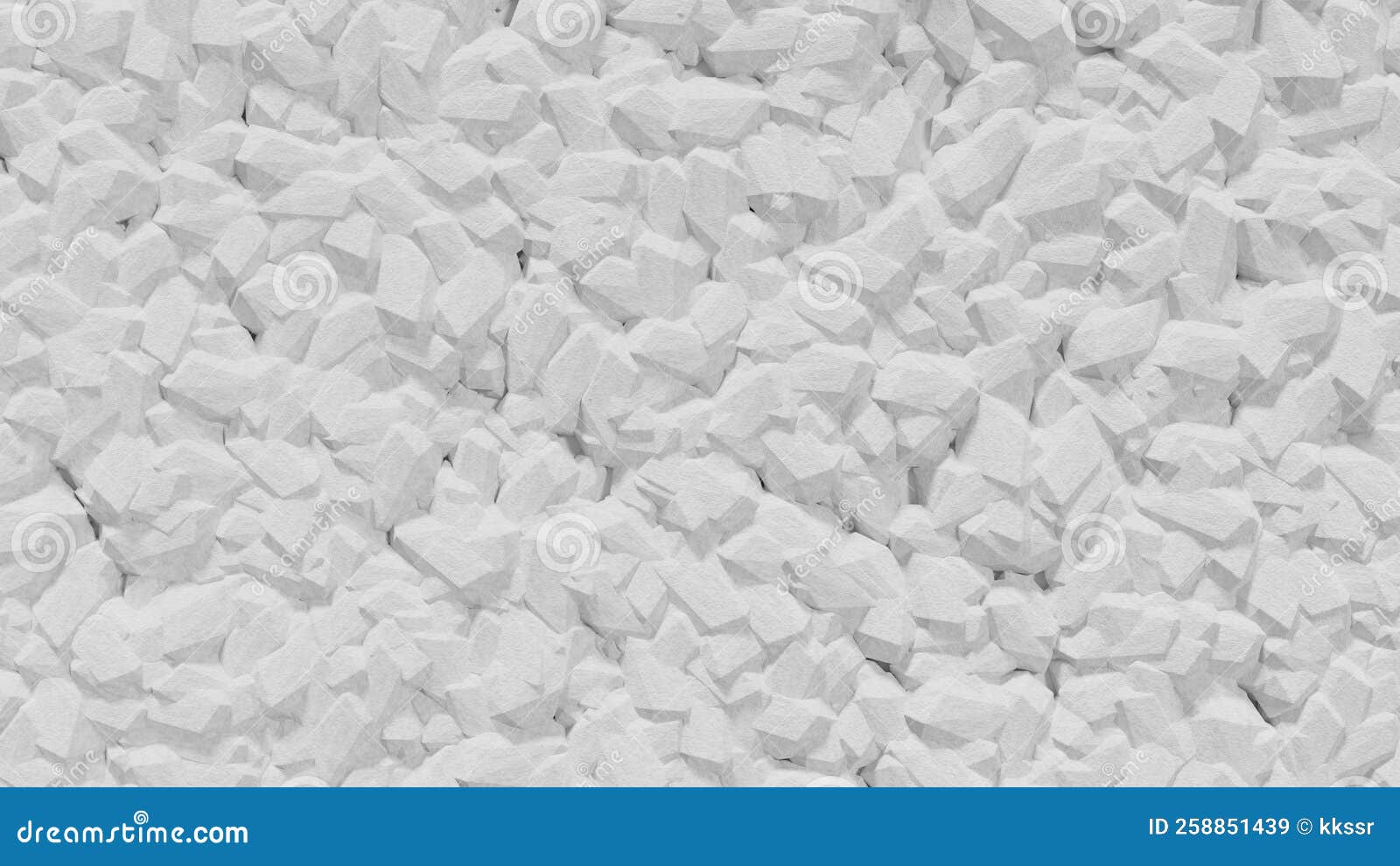 White Granite Rocks. For Texture, Wallpaper Or Background Royalty-Free