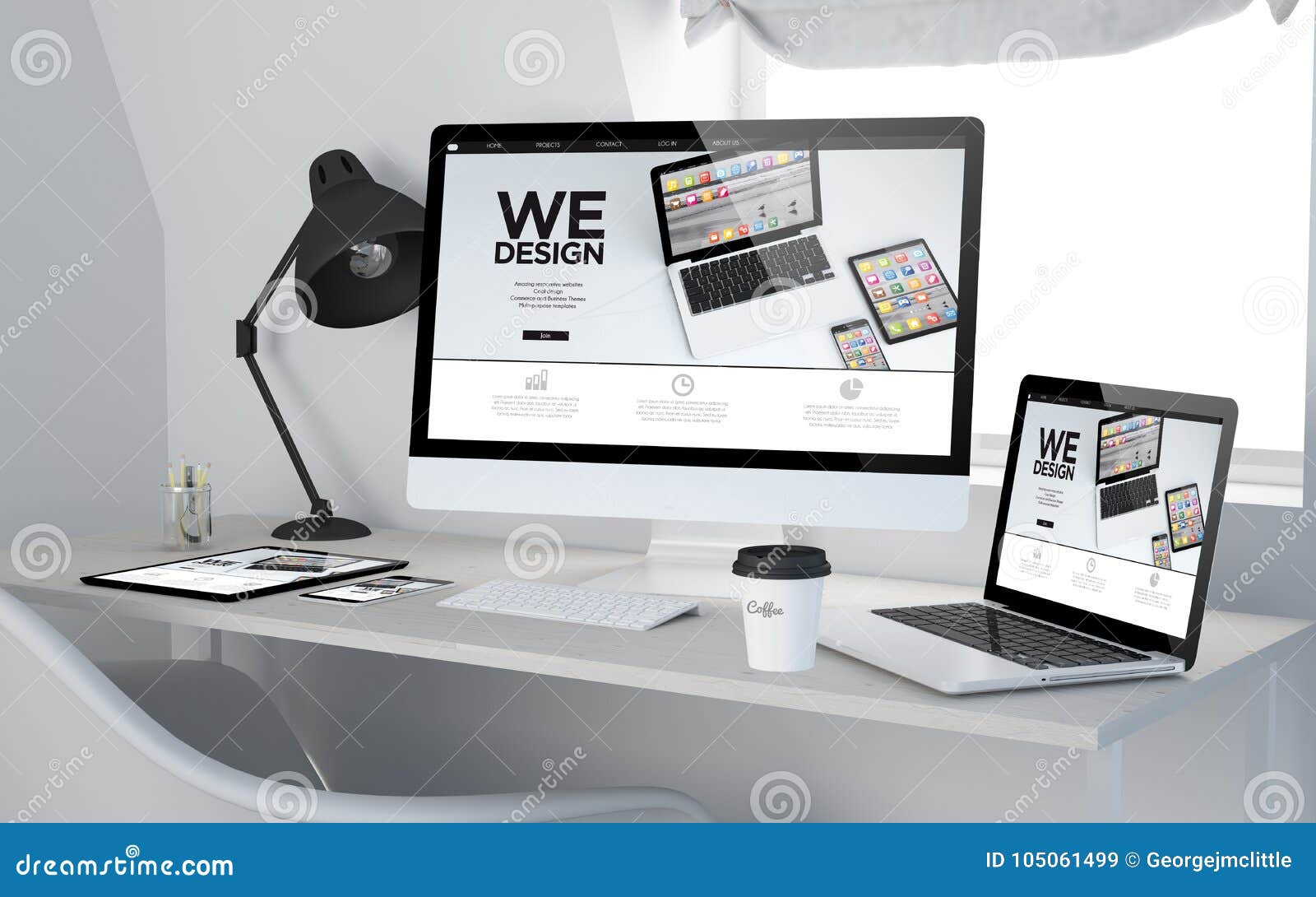 Workroom We Design Stock Image Image Of Object Nobody 105061499