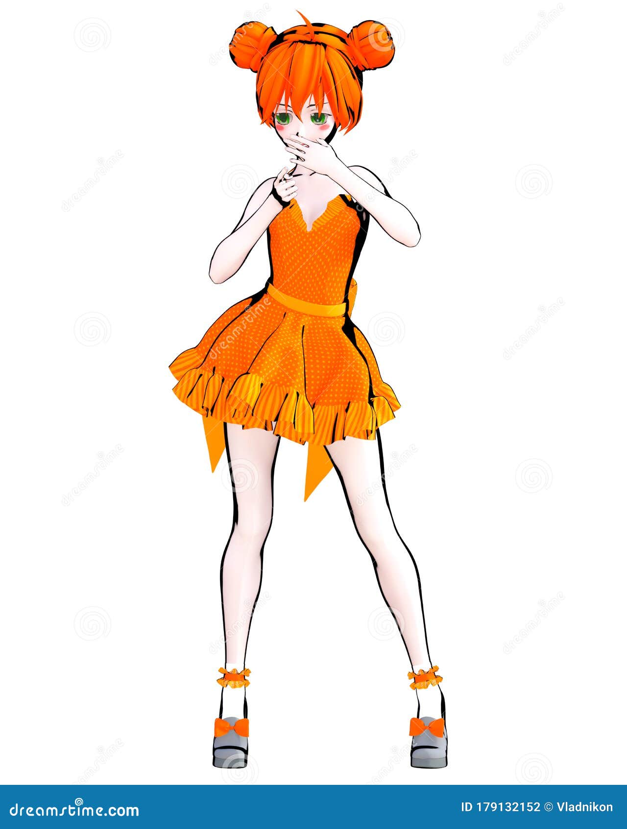 3D japanese anime girl stock illustration. Illustration of attractive - 179132152 3D japanese anime girl stock illustration. Illustration of attractive - 179132152