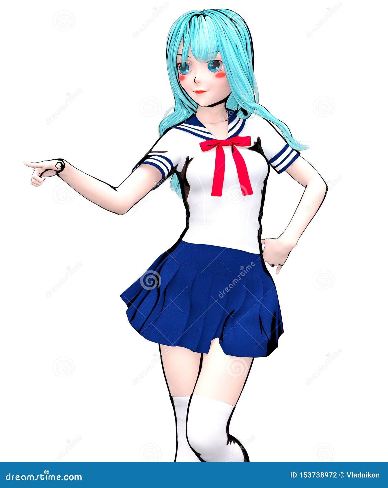 3D Japanese Anime Schoolgirl Stock Illustration - Illustration of popsocket, funny: 153738972 3D Japanese Anime Schoolgirl Stock Illustration - Illustration of popsocket, funny: 153738972