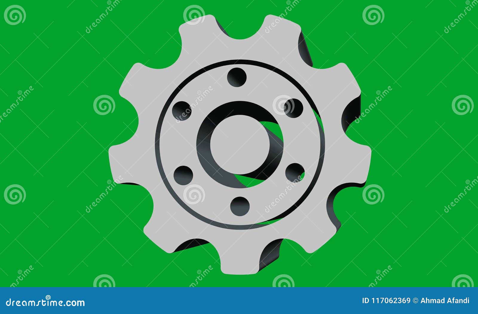 Download DESIGNS GEAR MOTORCYCLE 3D VECTOR Stock Illustration ...