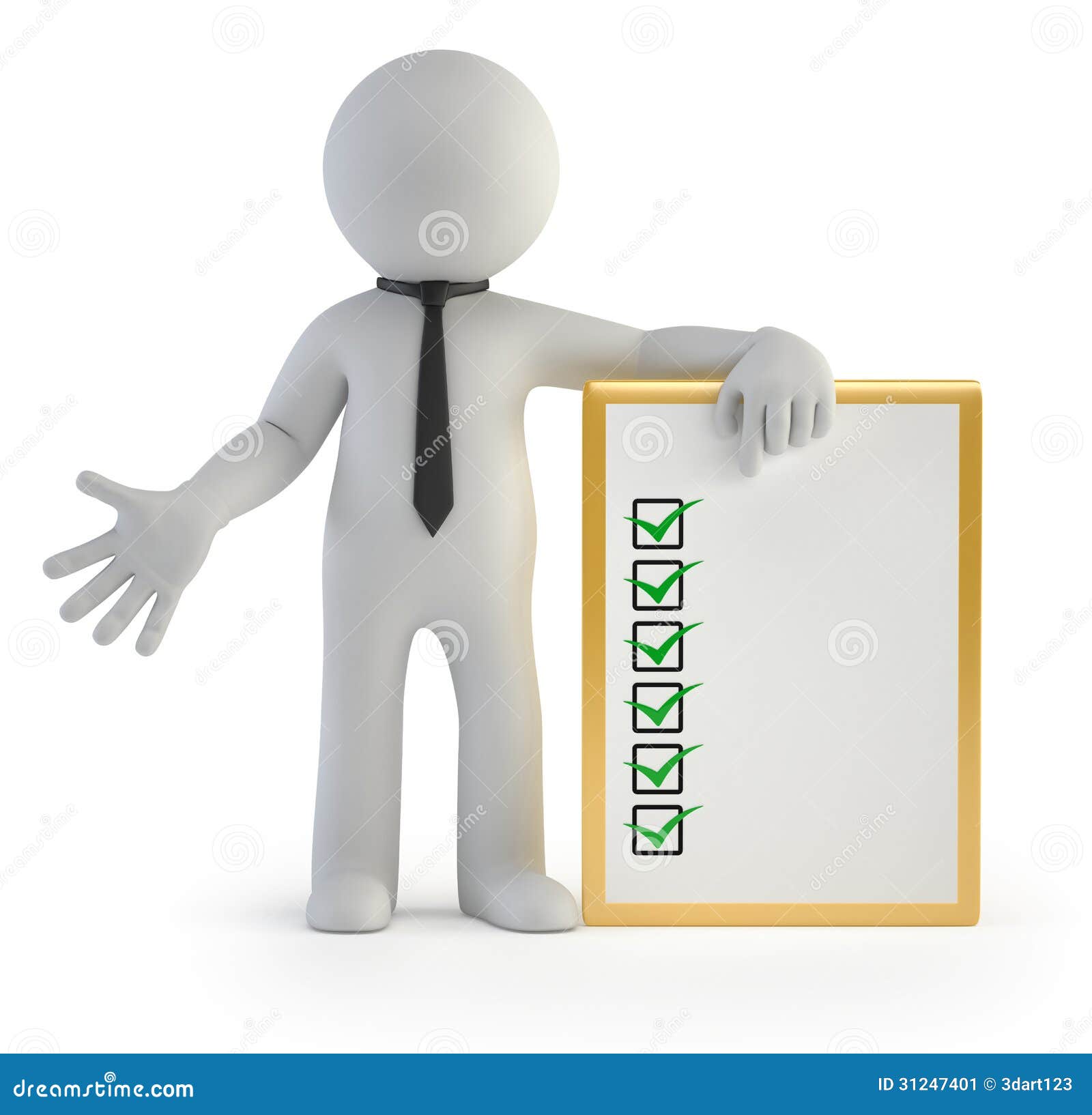 clipart man with clipboard - photo #32