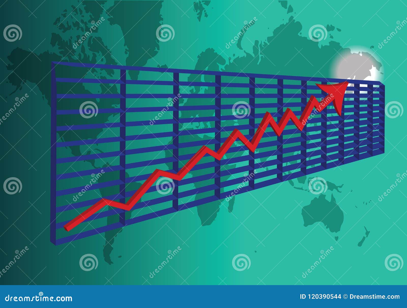 3d Stock Chart