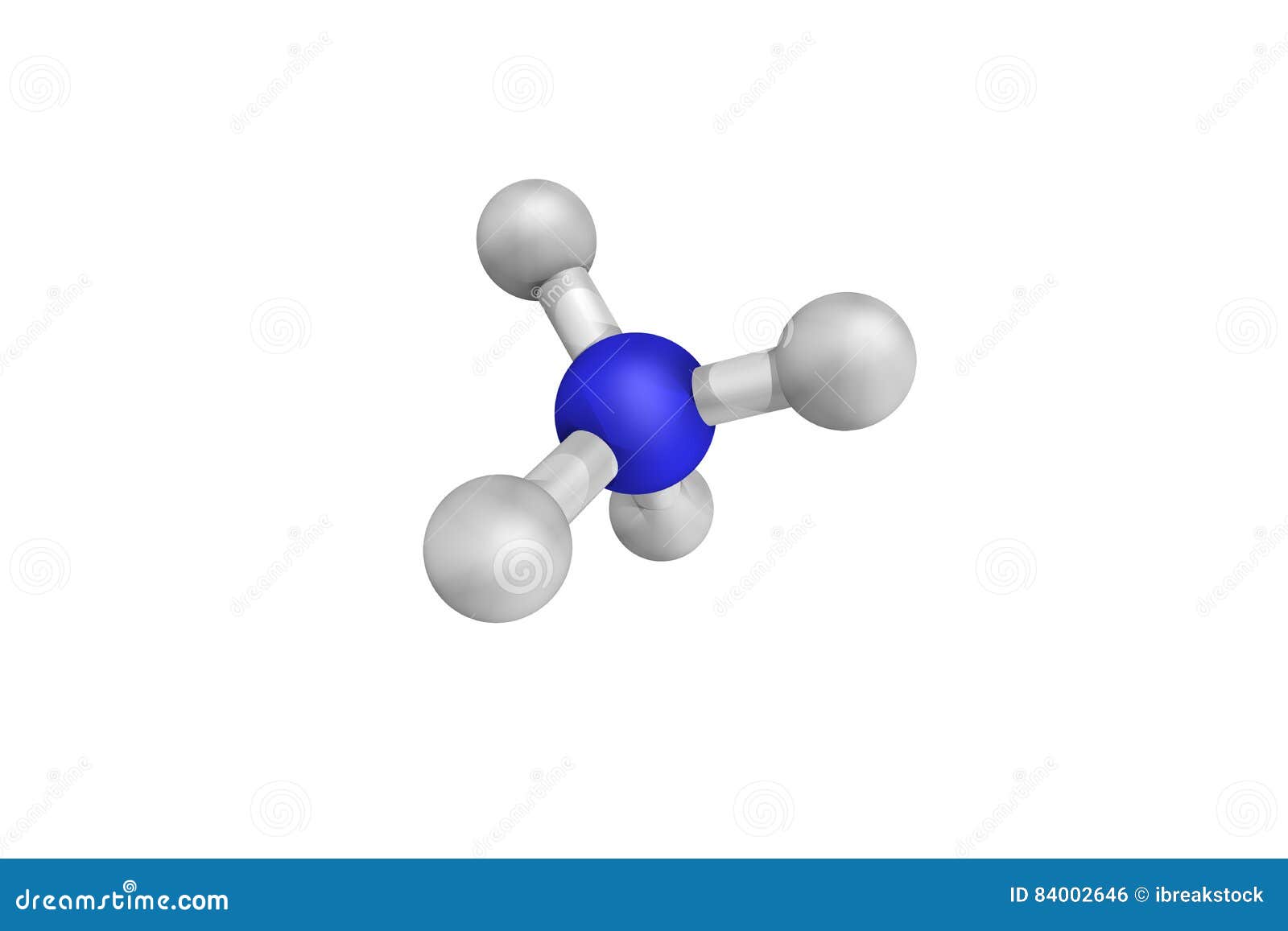 vleet strip Categorie 3d Structuur Van Ammonium, a Positief - Geladen Polyatomic Ion Stock  Illustratie - Illustration of onderzoek, molecuul: 84002646