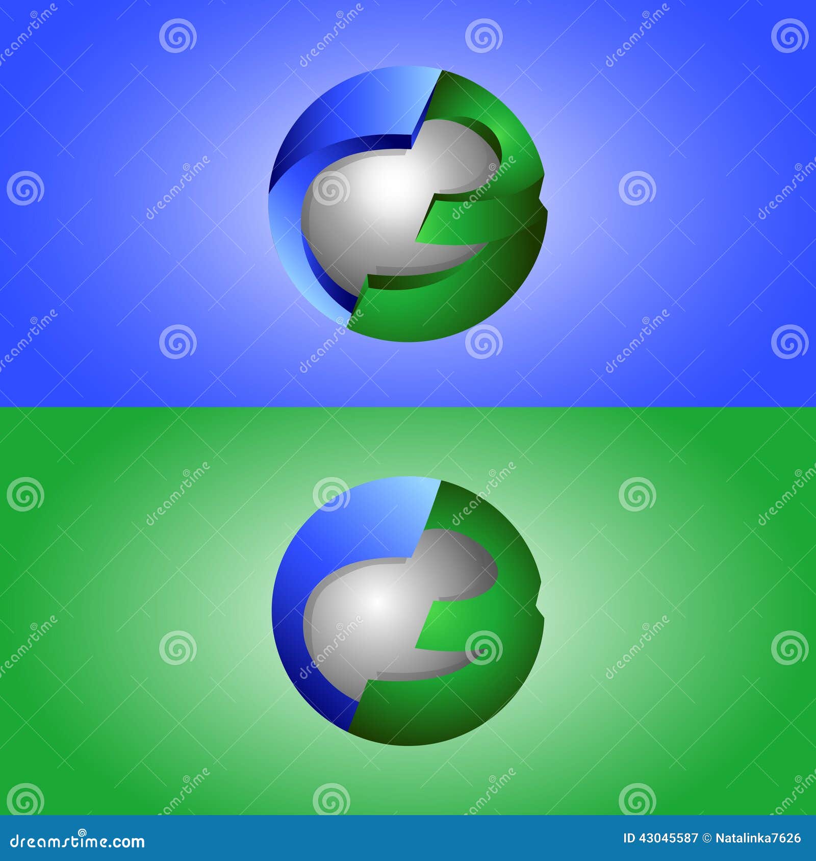 3d symbol creative design stock vector. Illustration of