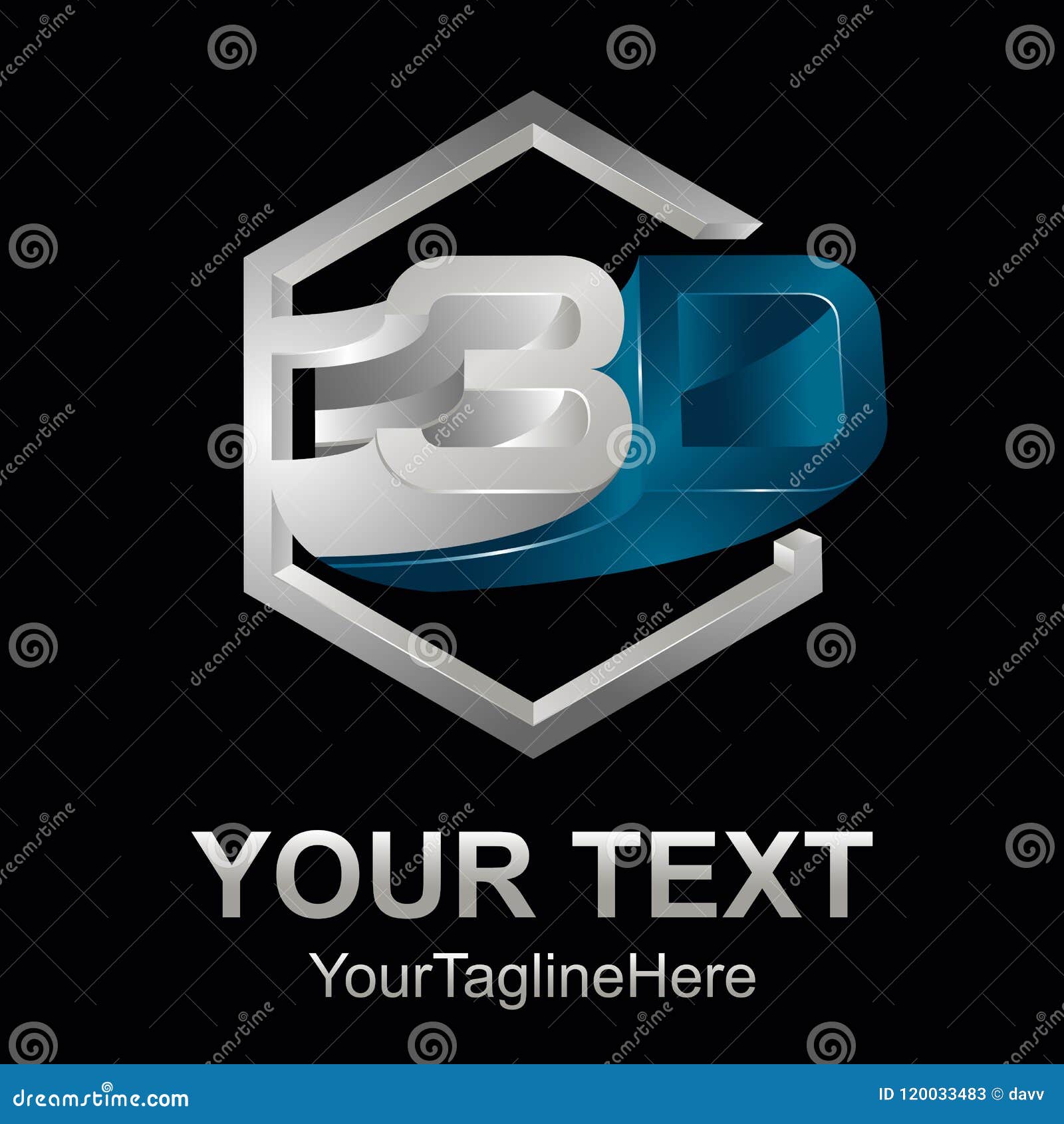 3d text   icon logo . 3d  rengering