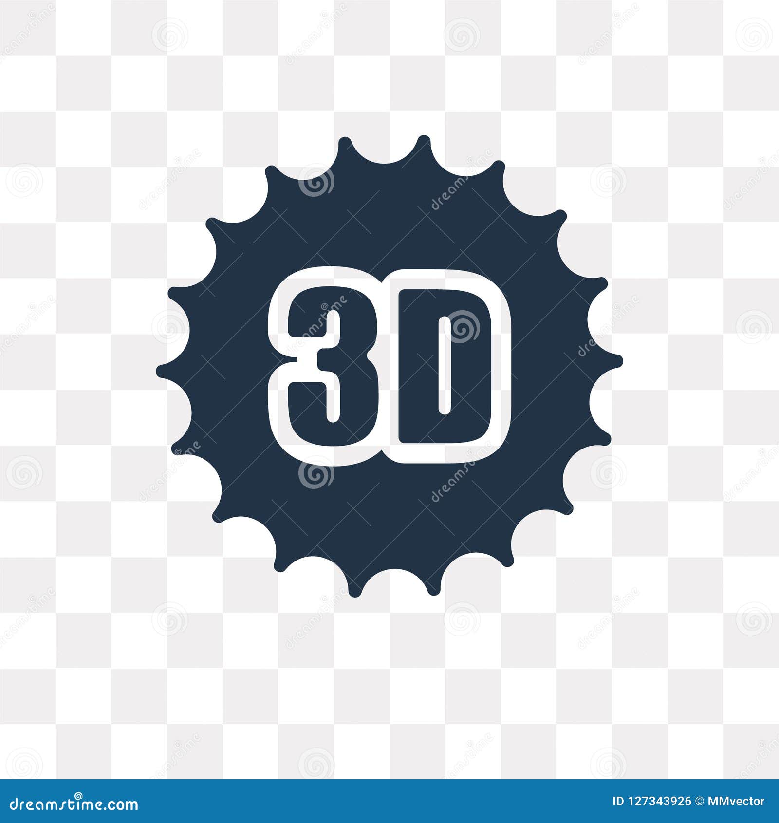 Download 3D Text Vector Icon Isolated On Transparent Background, 3D ...