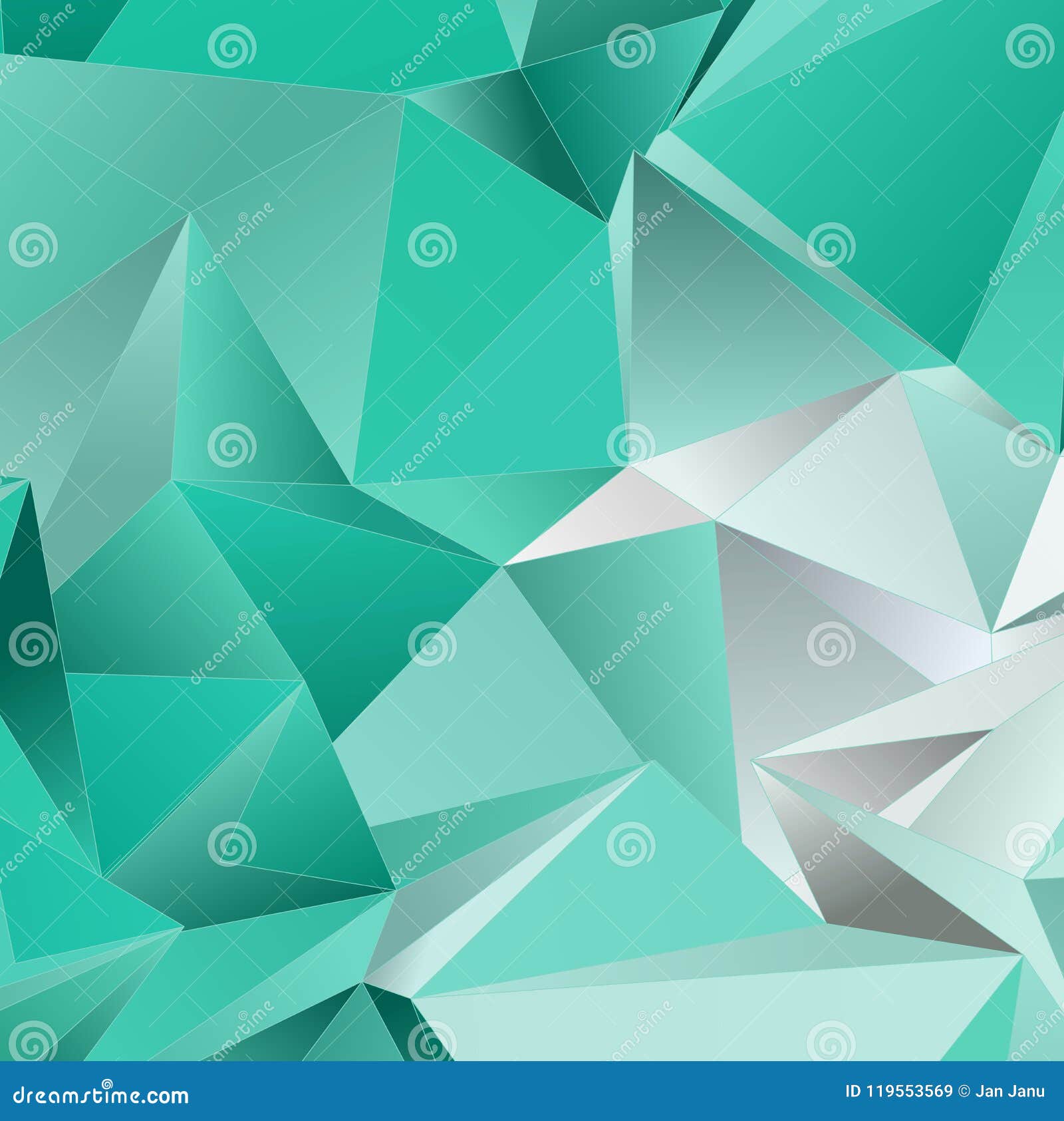 Triangular 3d, Modern Background Stock Illustration Illustration of full, pattern 119553569