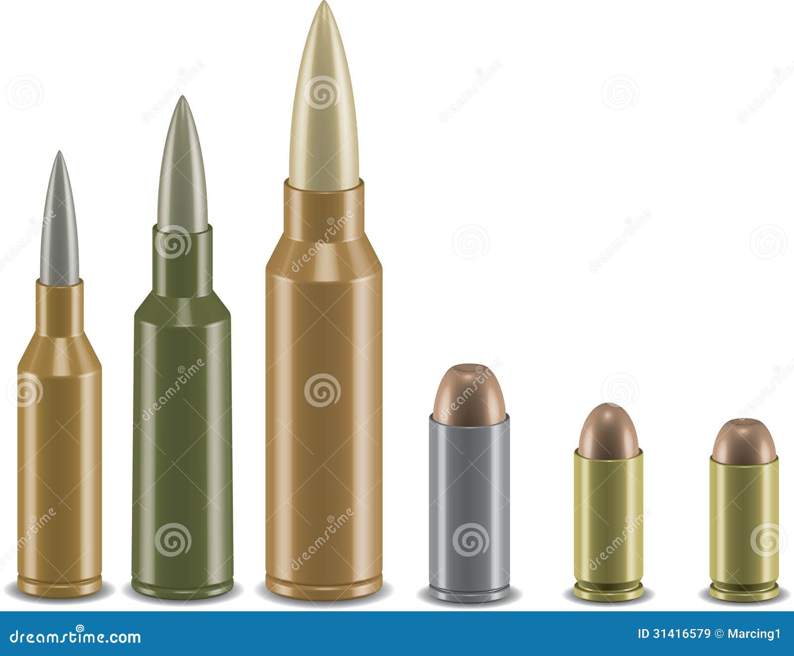different types of guns and bullets different types of guns and bullets