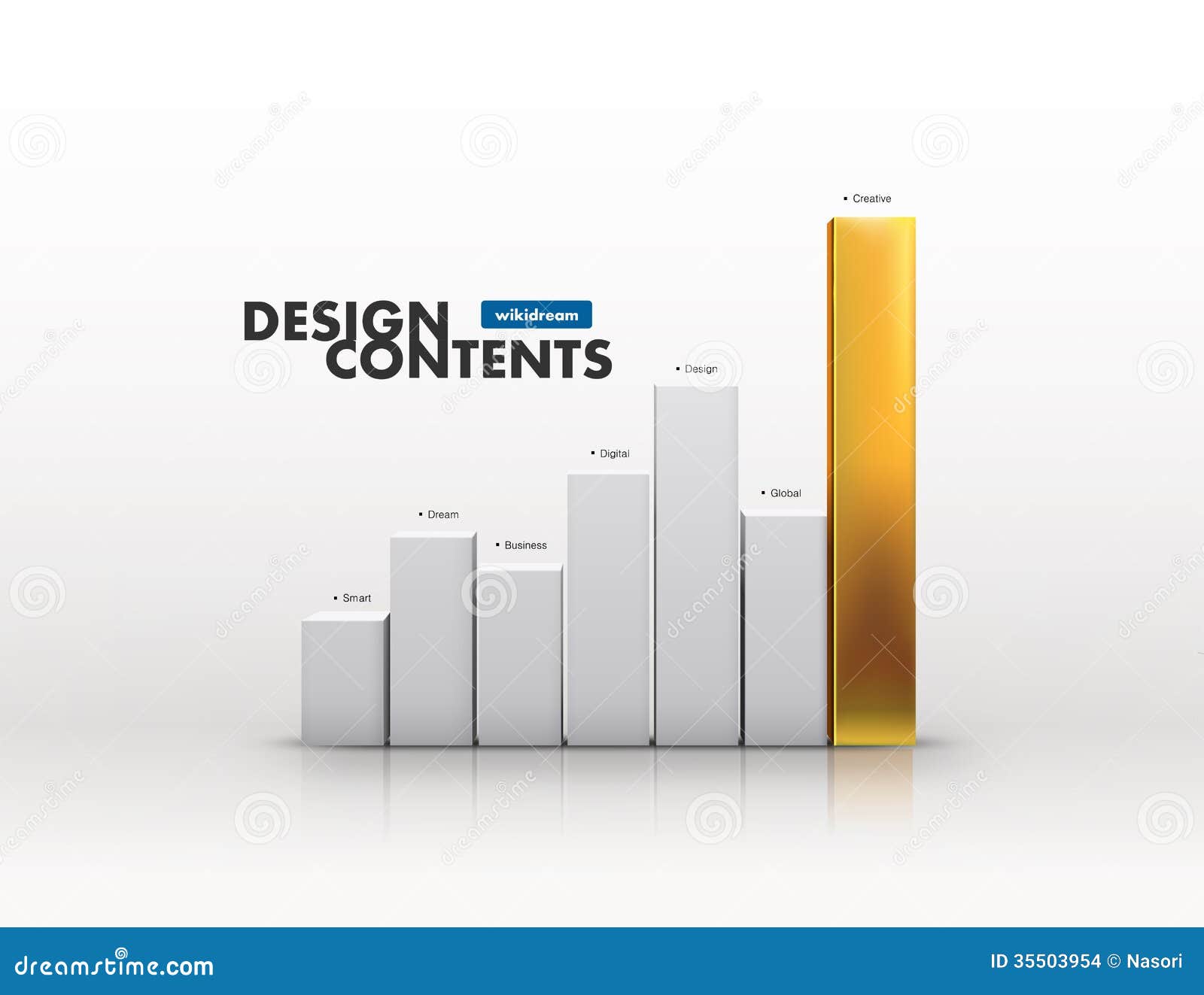 3d Chart Vector