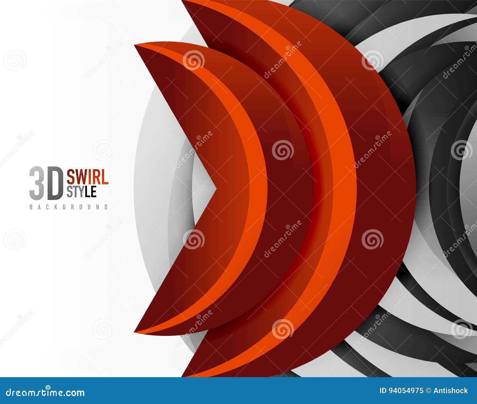 Download 3D wave design stock vector. Illustration of card, curve ...