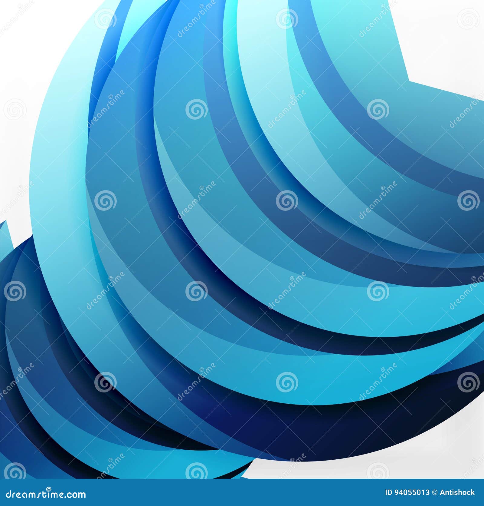 Download 3D wave design stock vector. Illustration of internet - 94055013