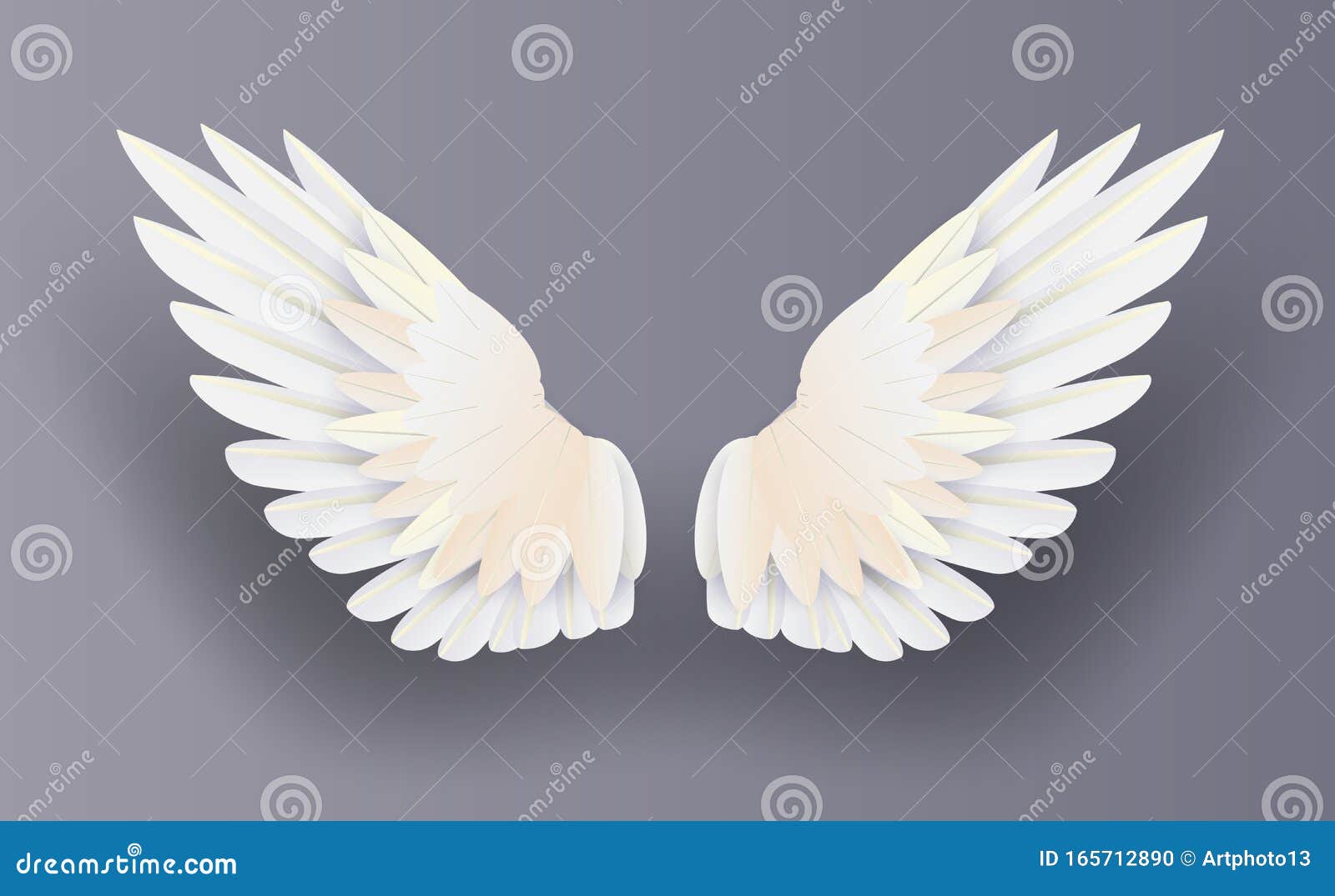 Download 3D White Realistic Layered.Creative Paper Cut And Craft ...
