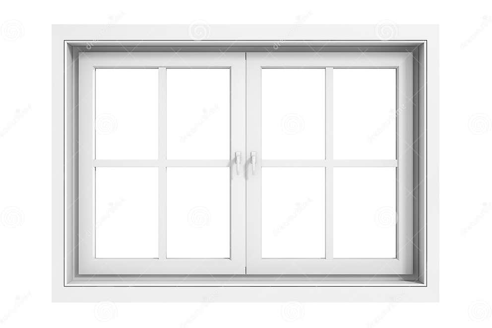 3d window frame stock illustration. Illustration of empty - 45456988