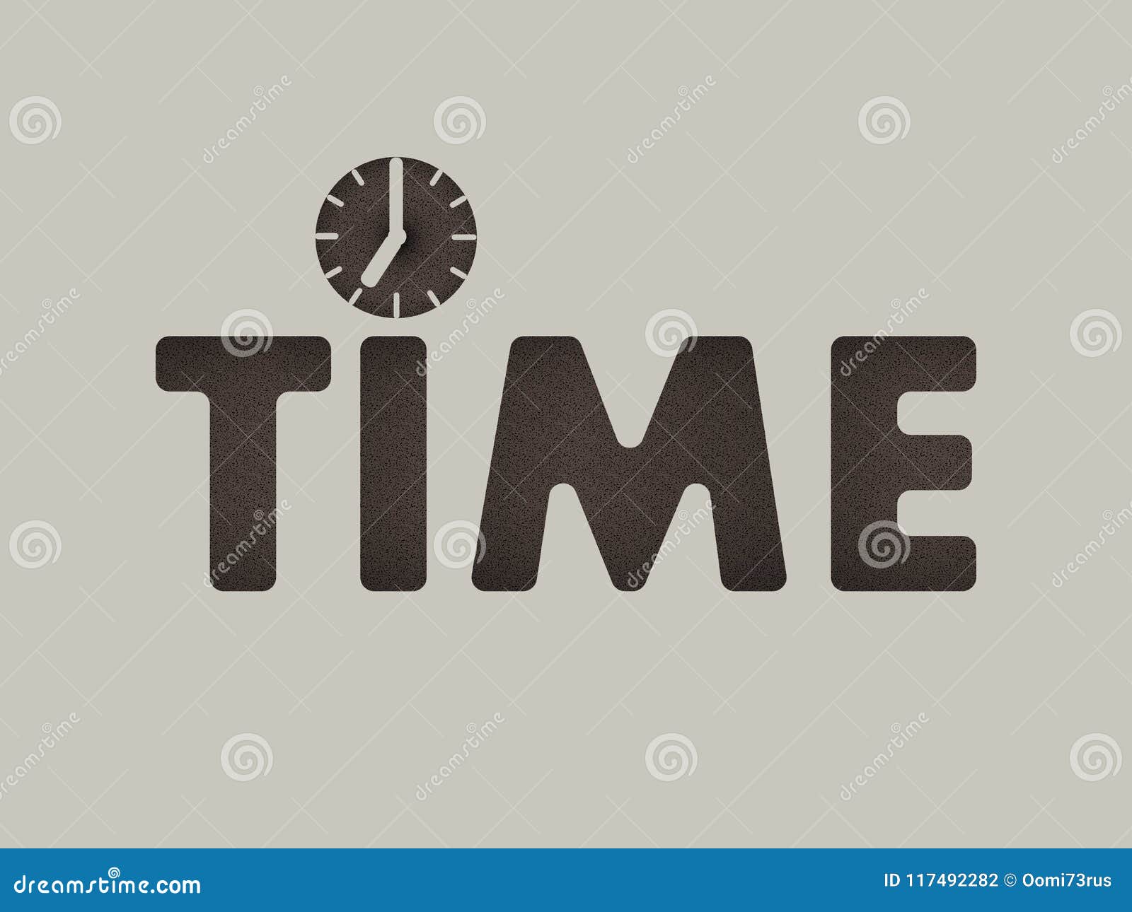 Time stock illustration. Illustration of idea, letter 117492282