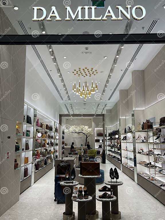 Da Milano Store at Dubai Hills Mall in the UAE. Editorial Photo - Image ...
