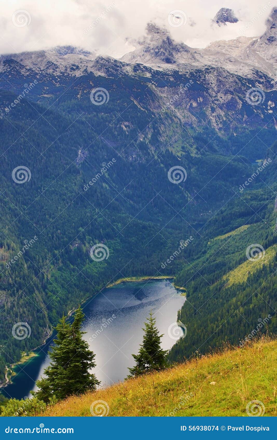 dachstein, gosausse, the mountain scenery around the top of the zwieselalmhoehe, salzkammergut, salzburg, austria