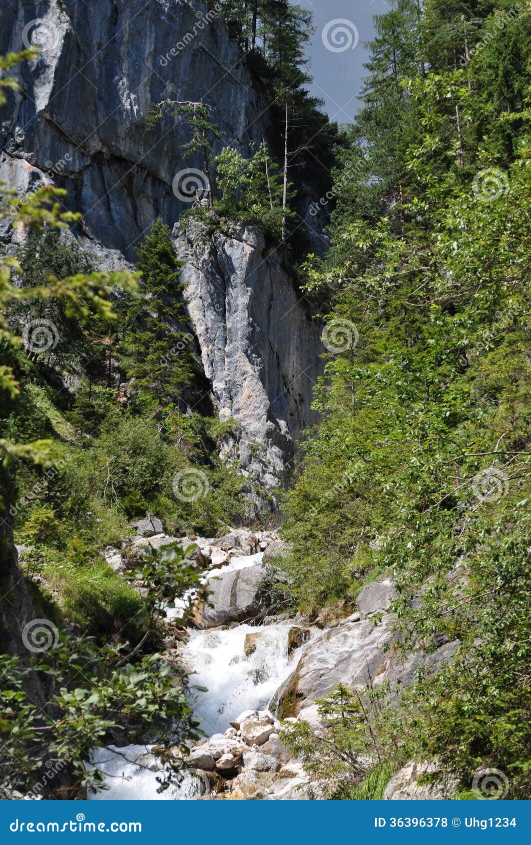 dachstein mountains, silberkarklamm, austria