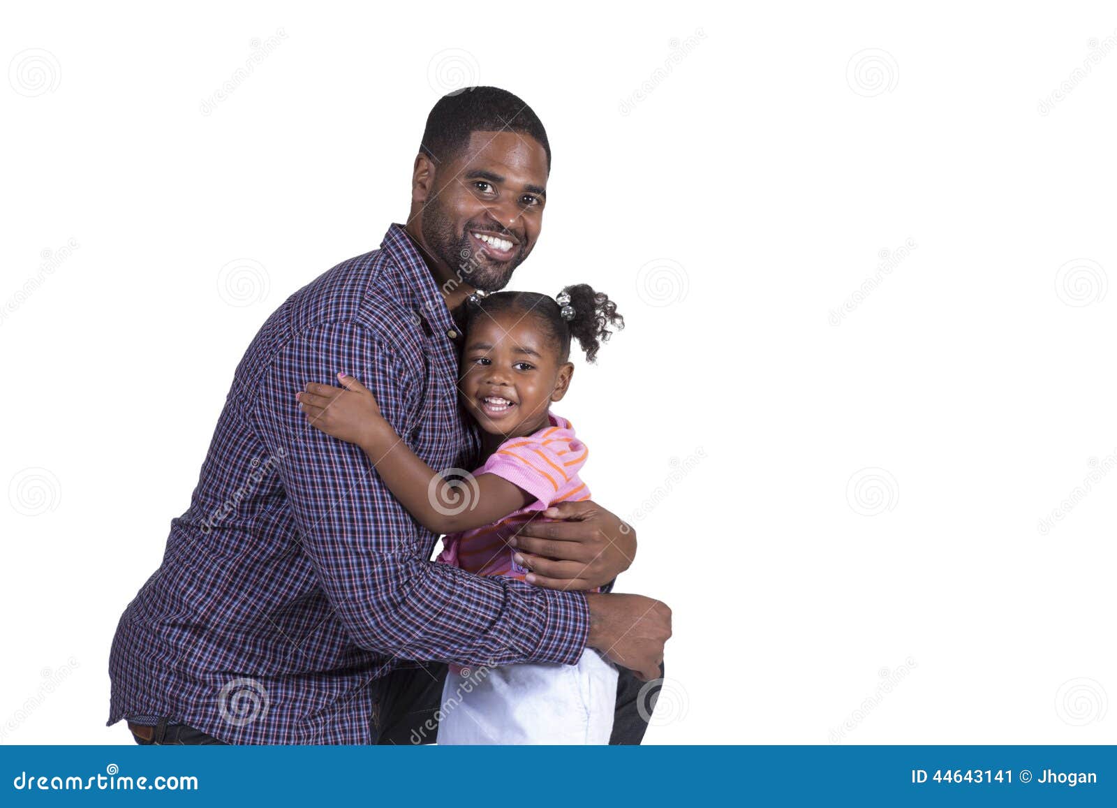 dad and his daughter