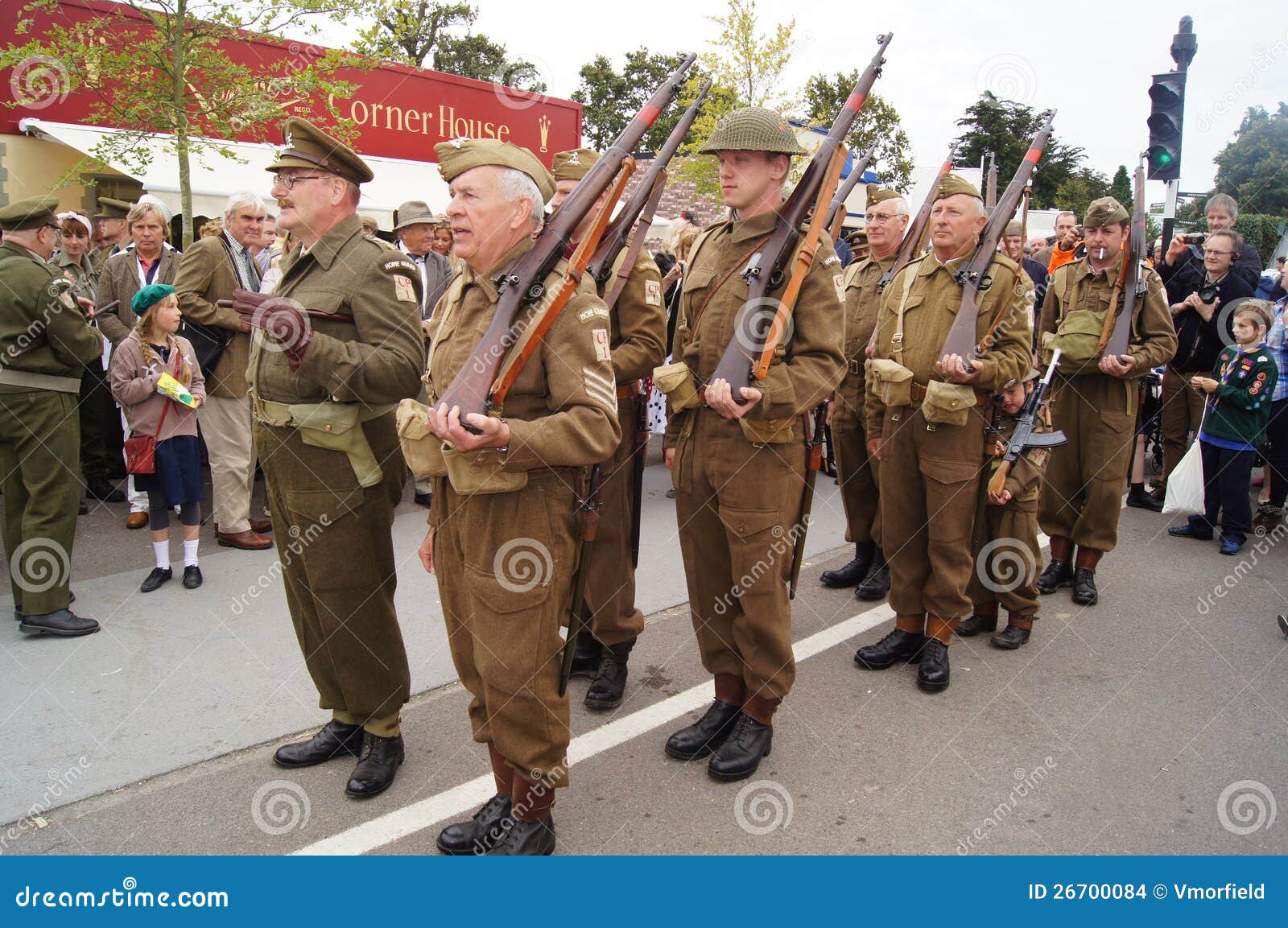 Dad s Army Home Guards editorial stock image. Image of event 26700084