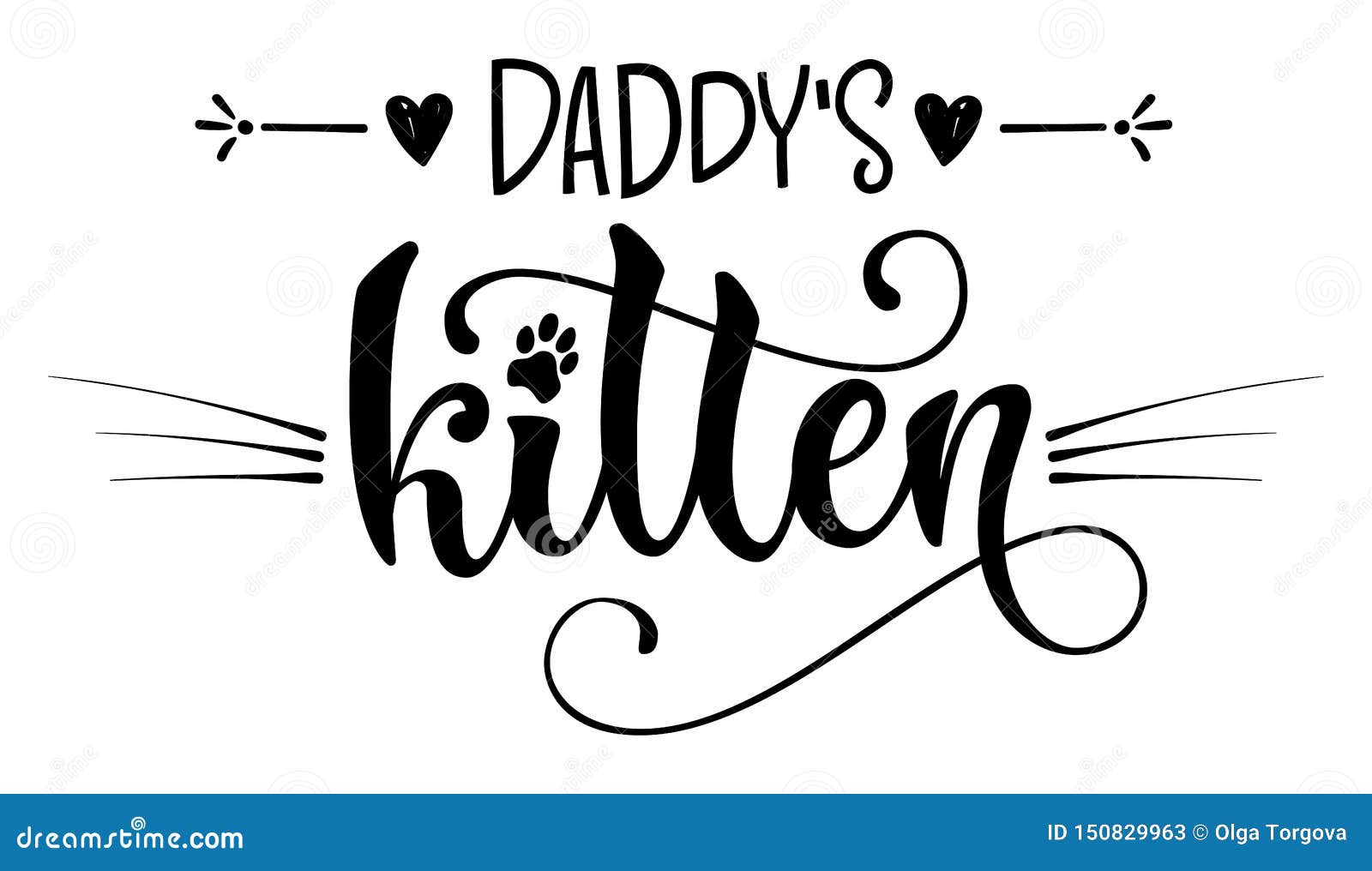 Daddy and kitten
