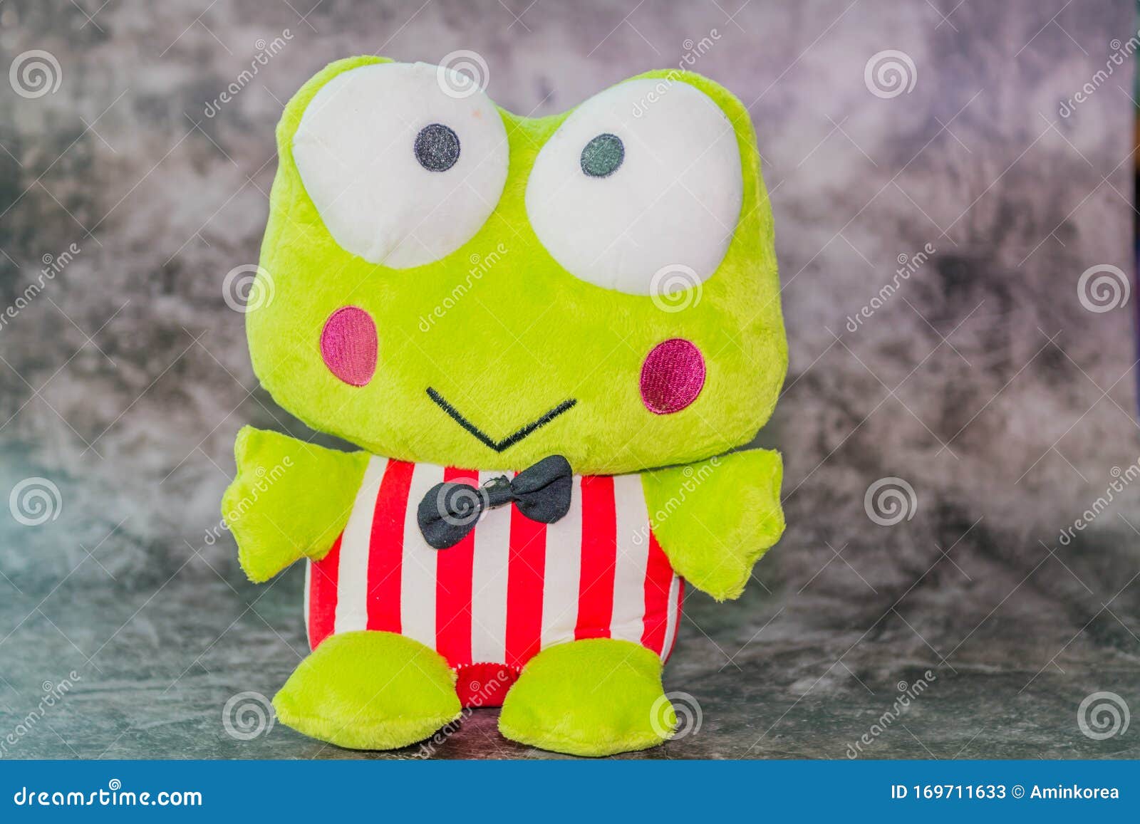 Keroppi Frog Stuffed Animal Editorial Stock Photo - Image of black,  created: 169711633