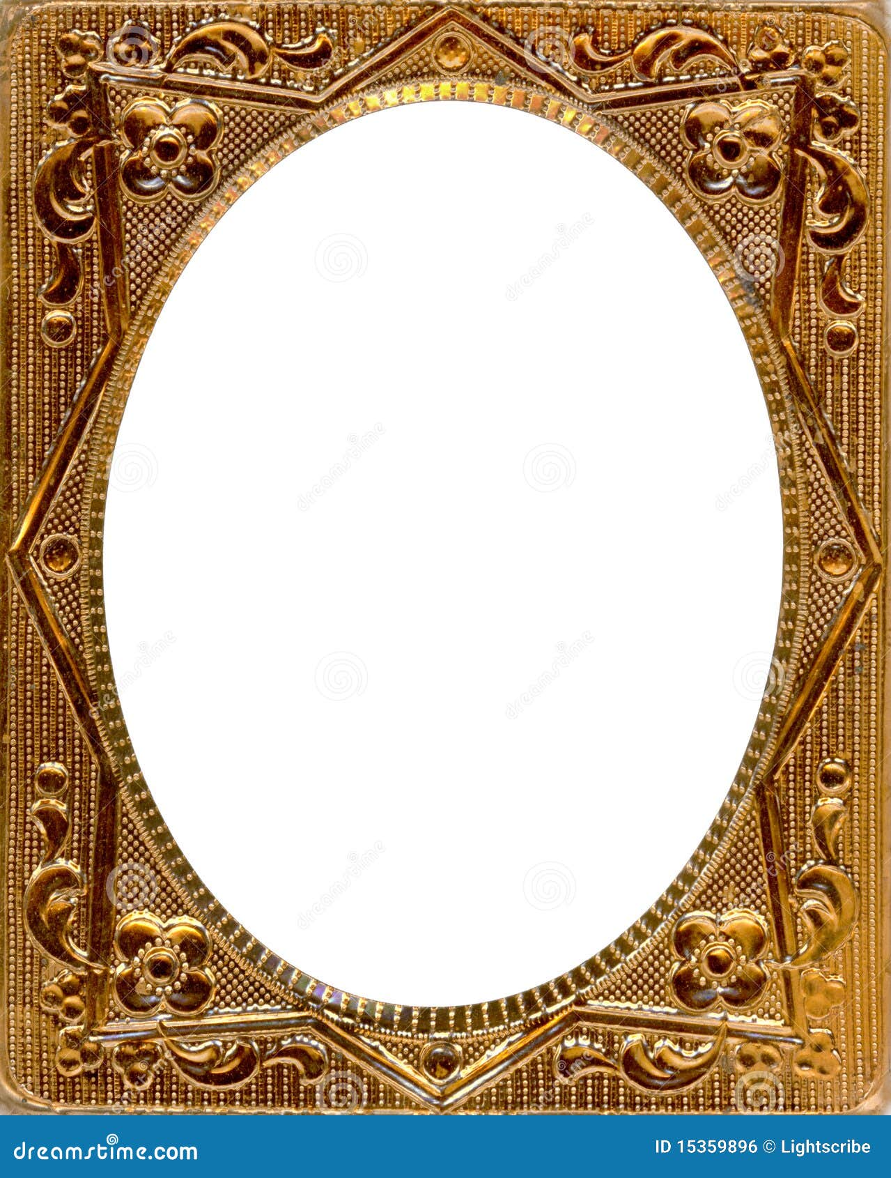 Daguerreotype Frame with Clipping Path Stock Photo Image of civil