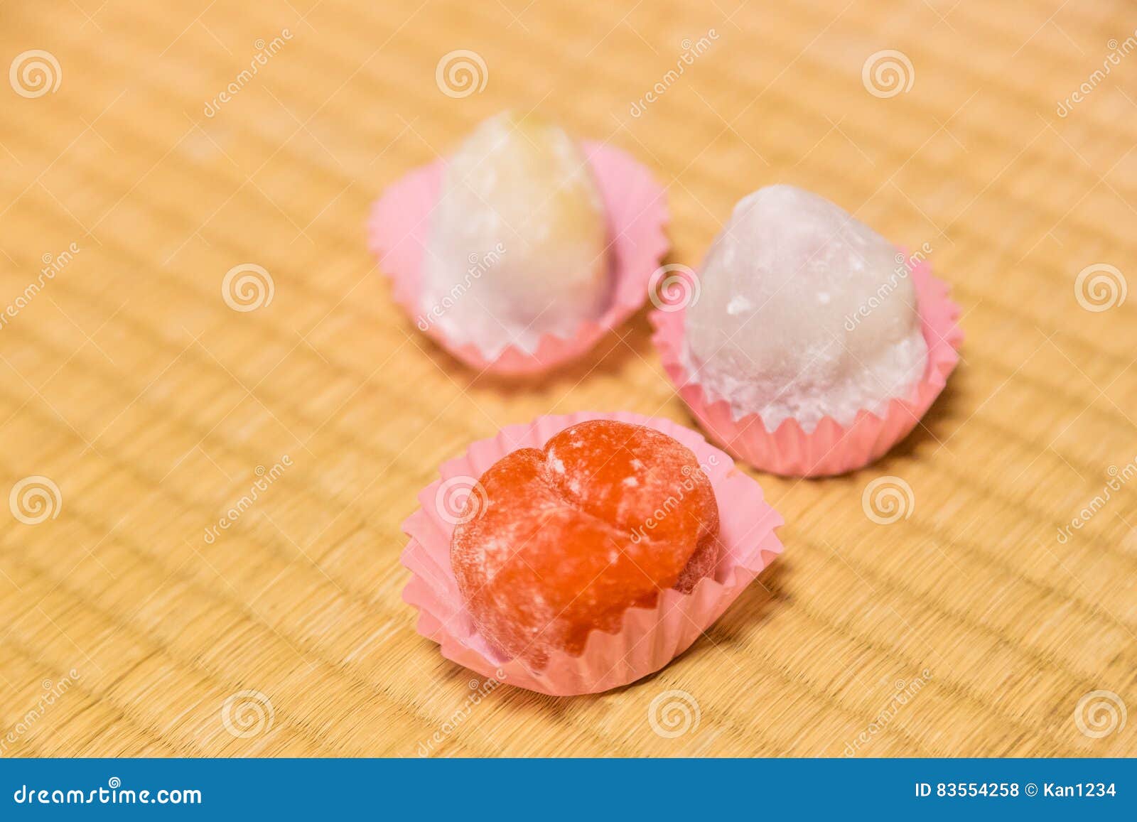 Daifuku, a Traditional Japanese Dessert Stock Photo Image of cake