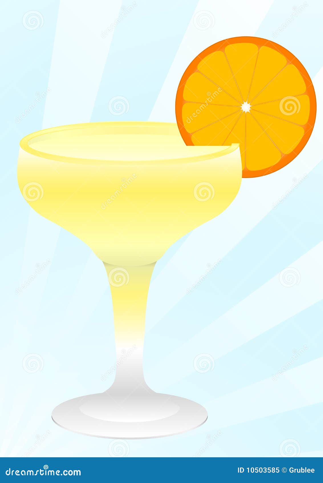 Daiquiri cocktail stock vector. Illustration of party 10503585