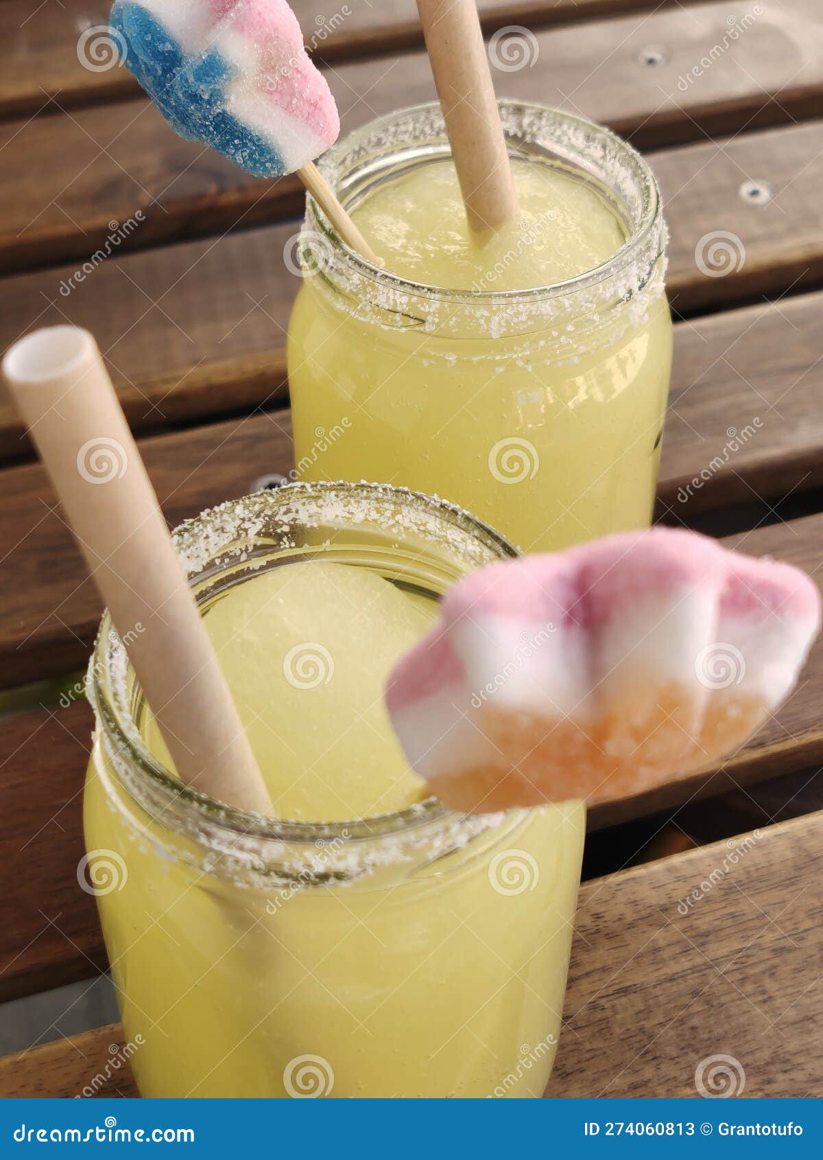 Daiquiri with ice stock image. Image of background, food 274060813