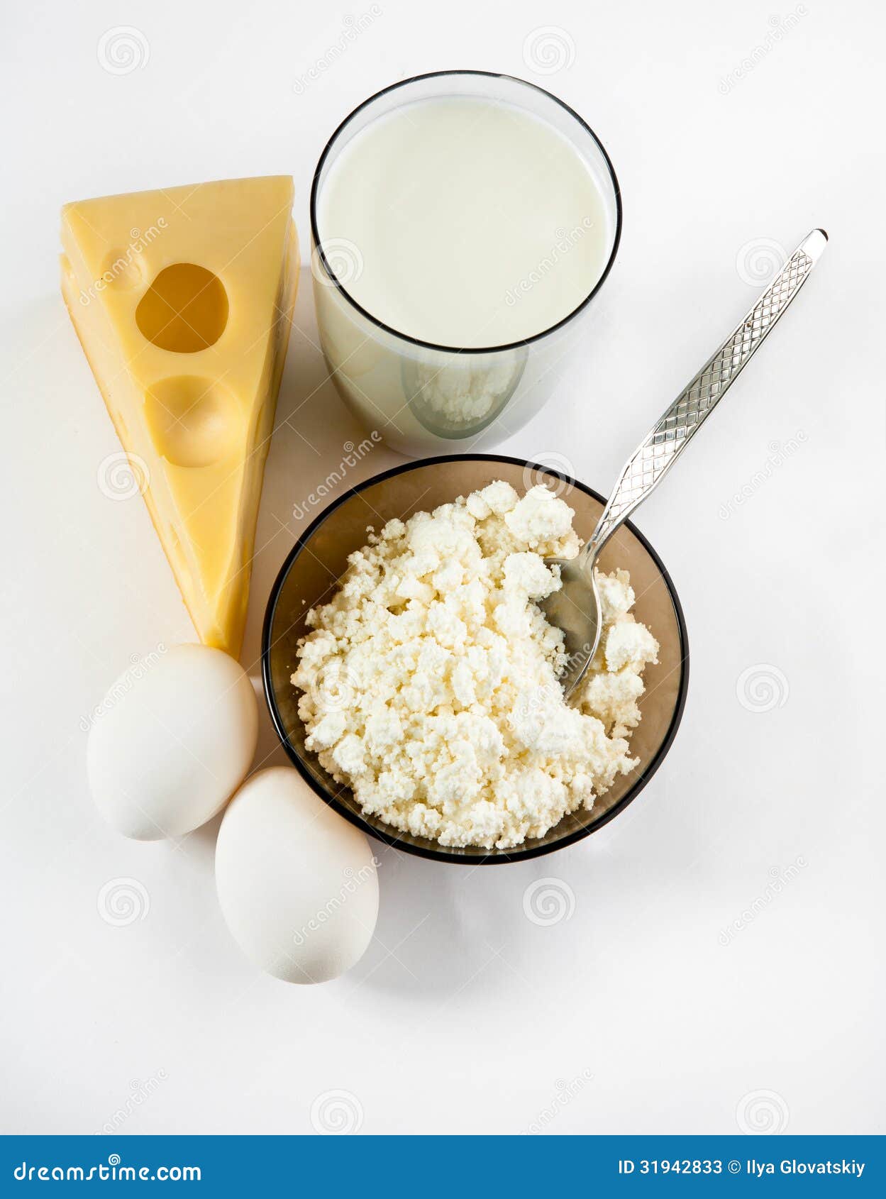 Dairy products and eggs stock image. Image of freshness 31942833