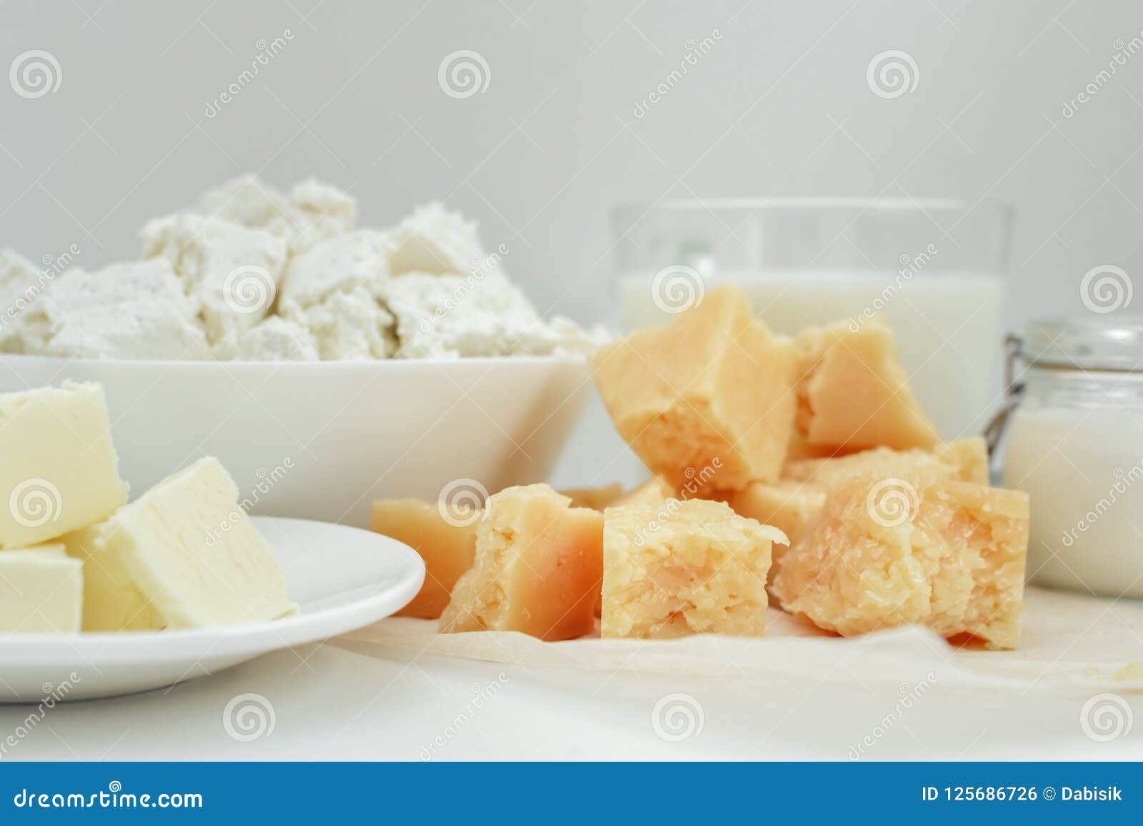 Dairy Products Milk Cottage Cheese Cheese Sour Cream Butter