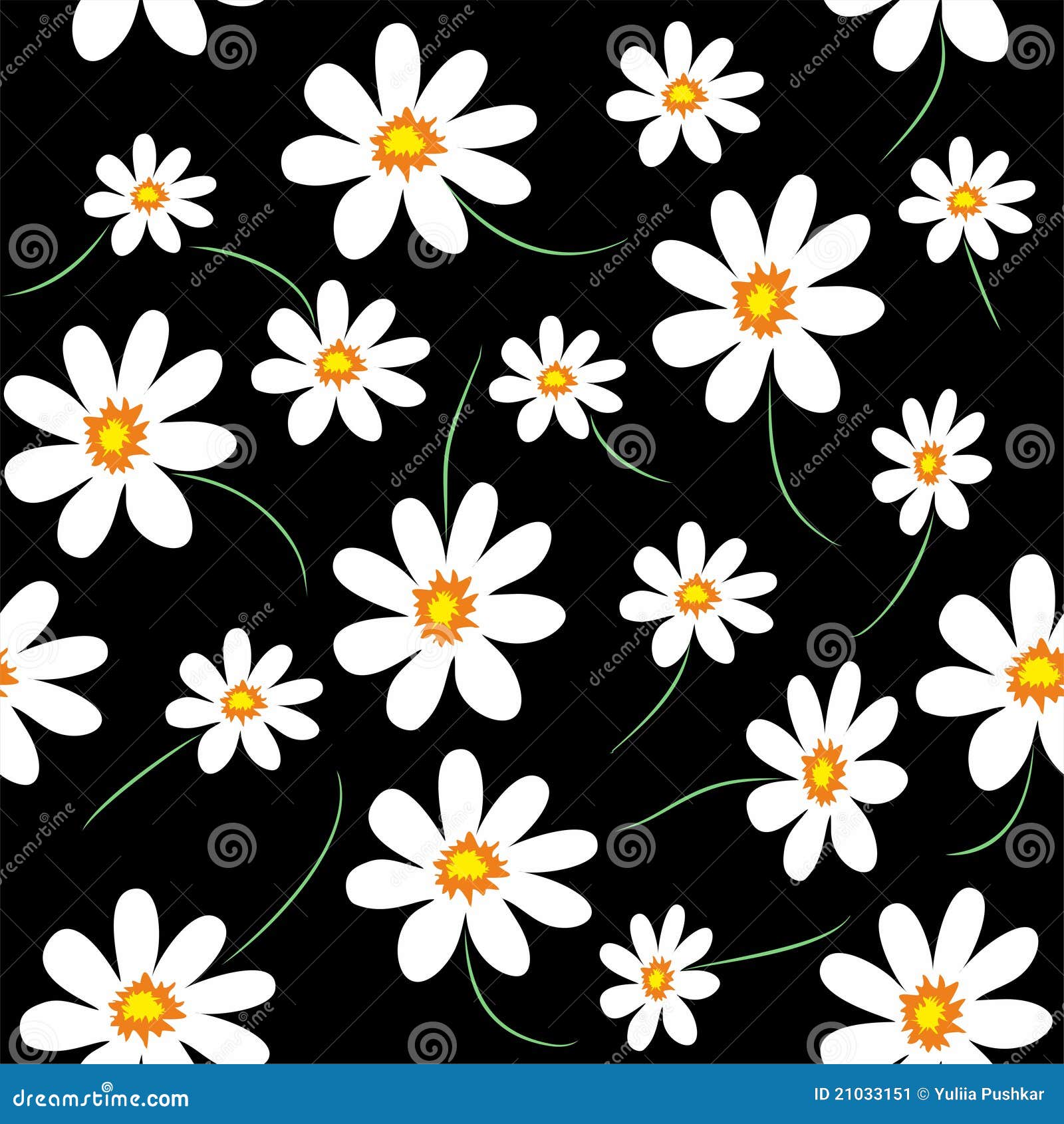 White Yellow Black Daisy Stock Illustrations – 6,967 White Yellow