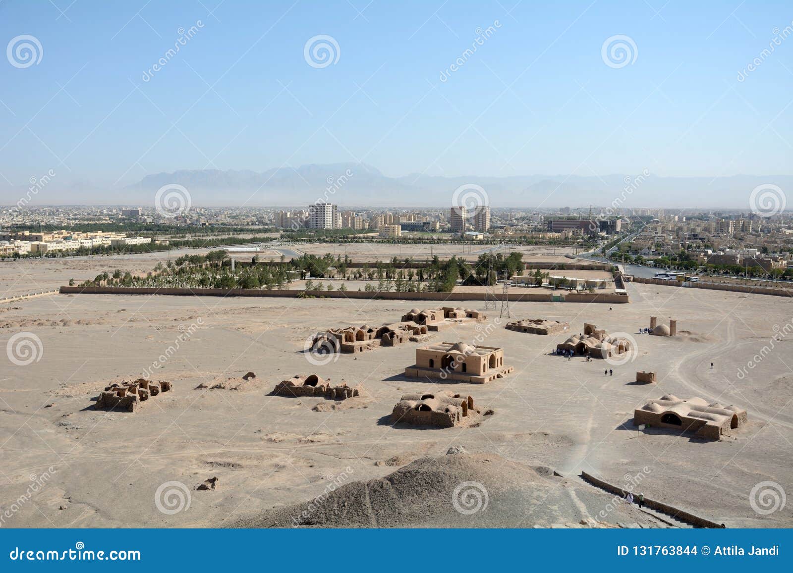 tower of silence, yazd, iran