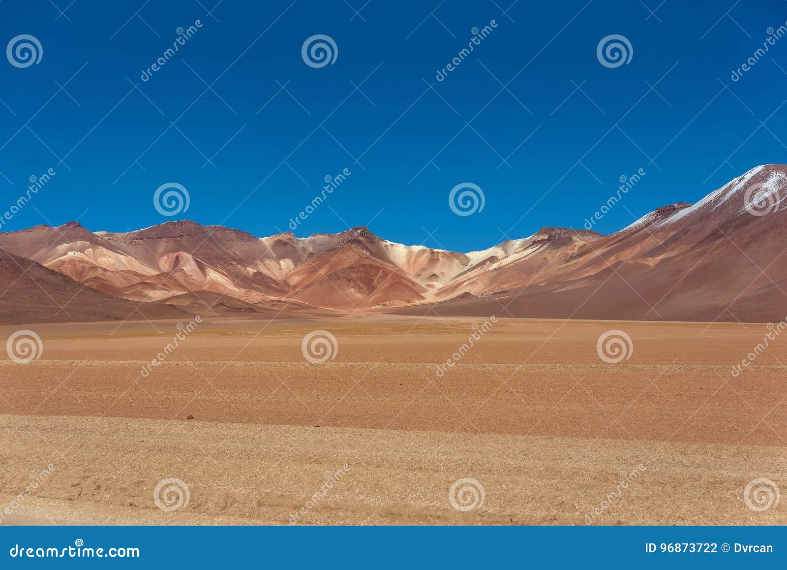 dali desert in national reserve park eduardo avaroa, bolivia