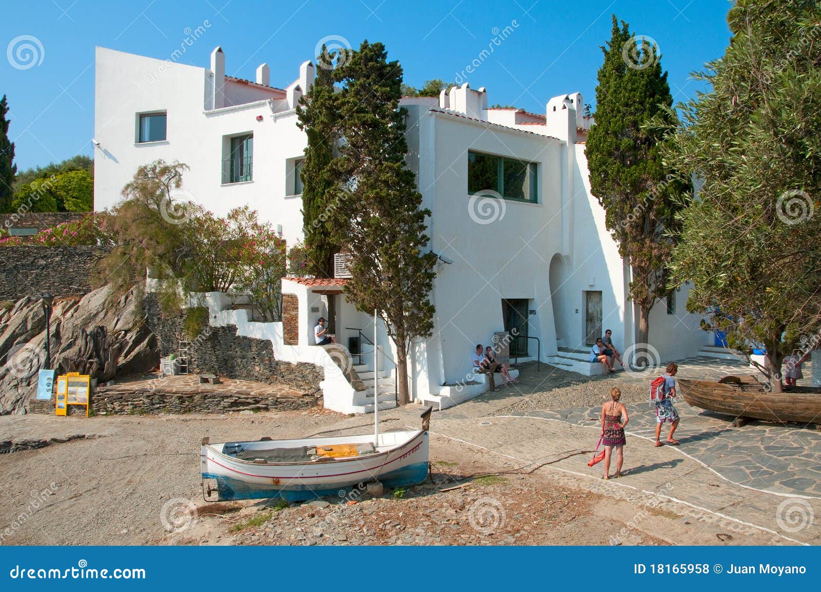 Dali S House In Portlligat Cadaques Spain Editorial Stock Photo Image Of Costa Entrance