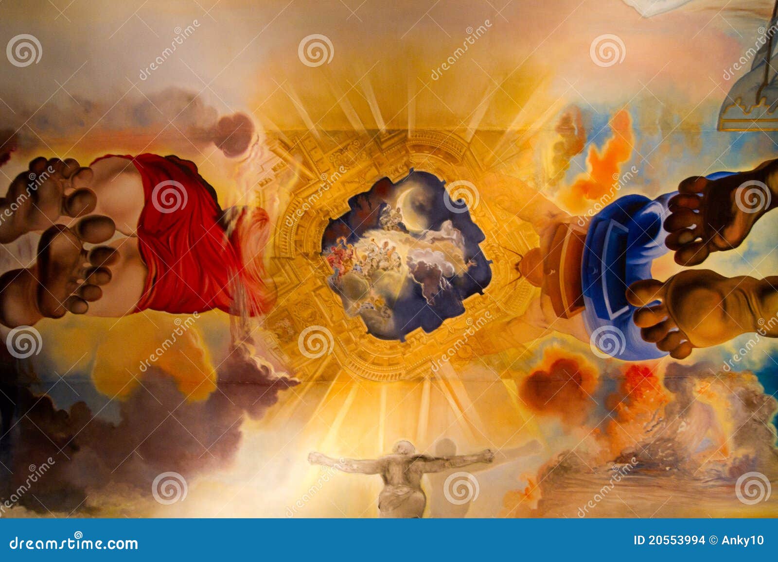 Dali Theatre And Museum Interior Editorial Stock Image Image Of