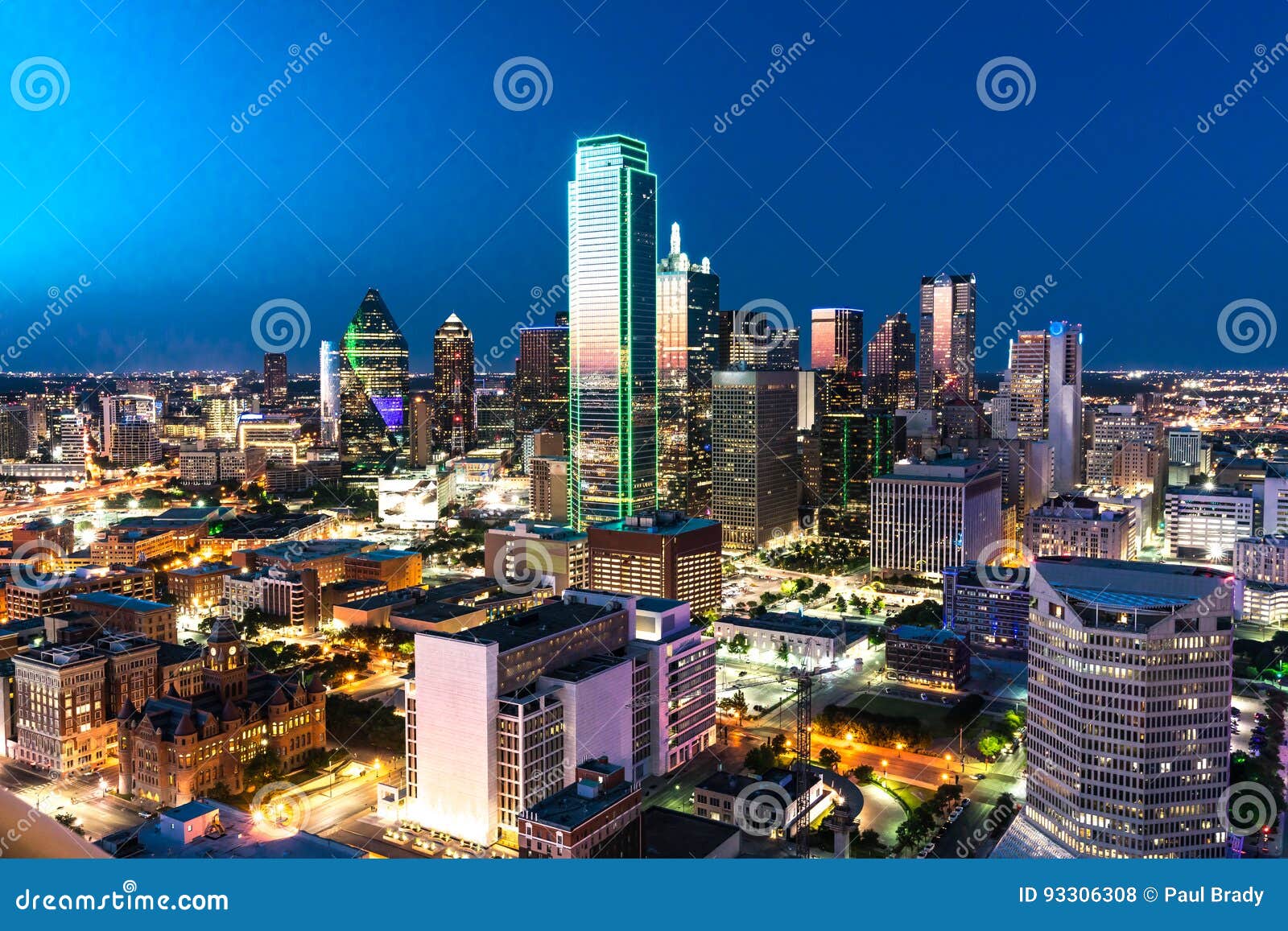 dallas city skyline