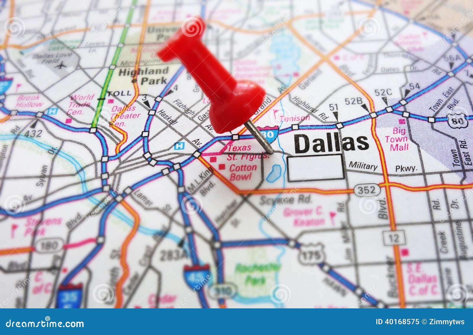 Dallas stock image. Image of travel, destination, city 40168575