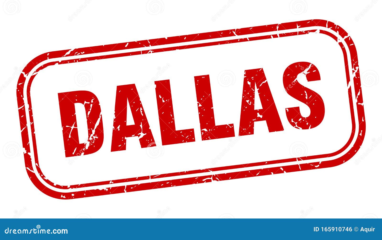 Dallas Stamp. Dallas Grunge Isolated Sign Stock Vector Illustration