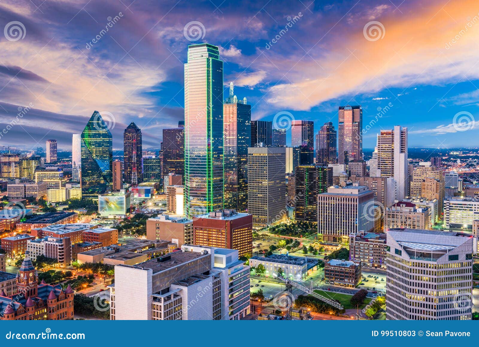 dallas texas skyline