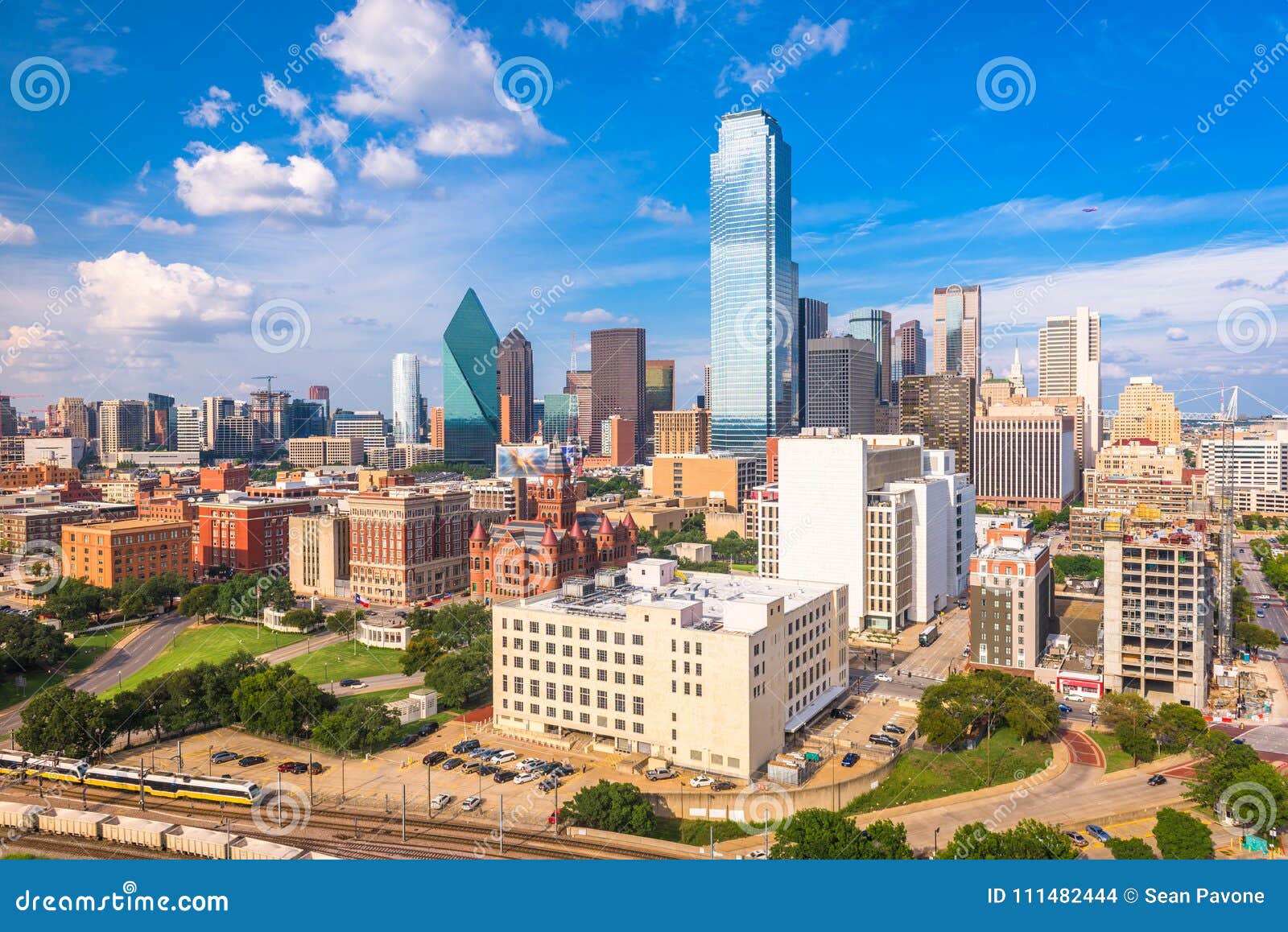 dallas, texas, usa skyline