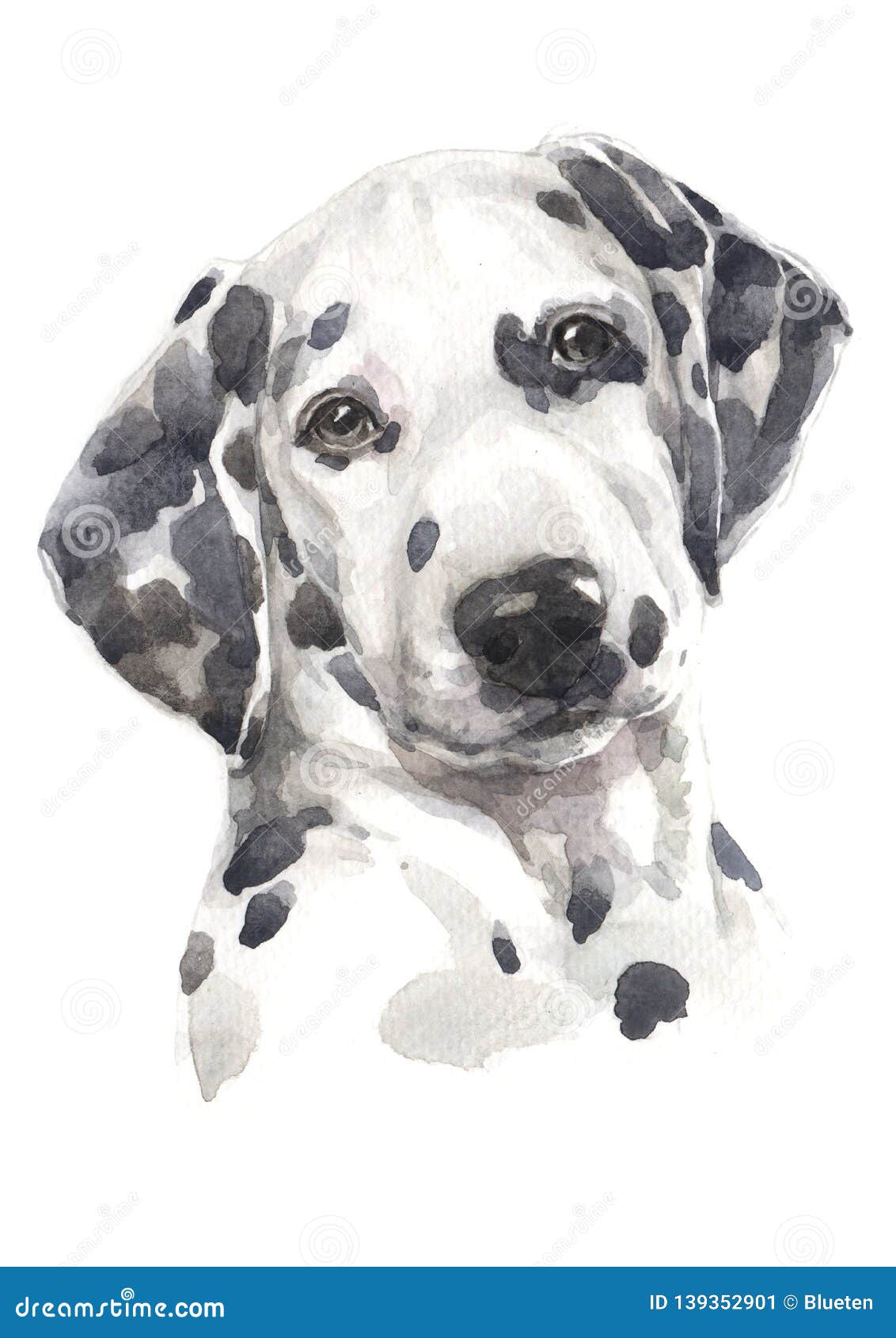 paintings of white dogs